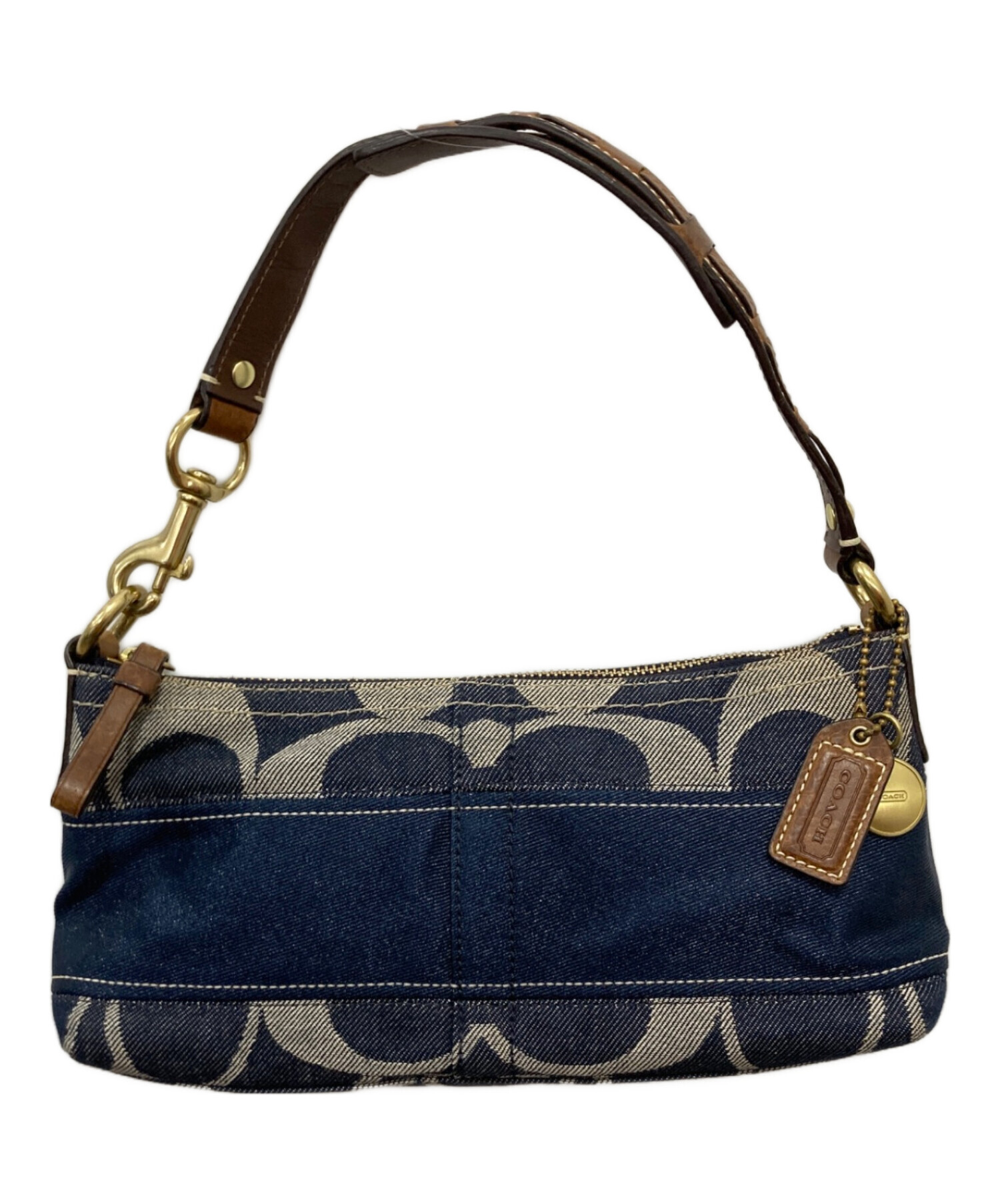 中古・古着通販】COACH (コーチ) ショルダーバッグ/シグネチャー 