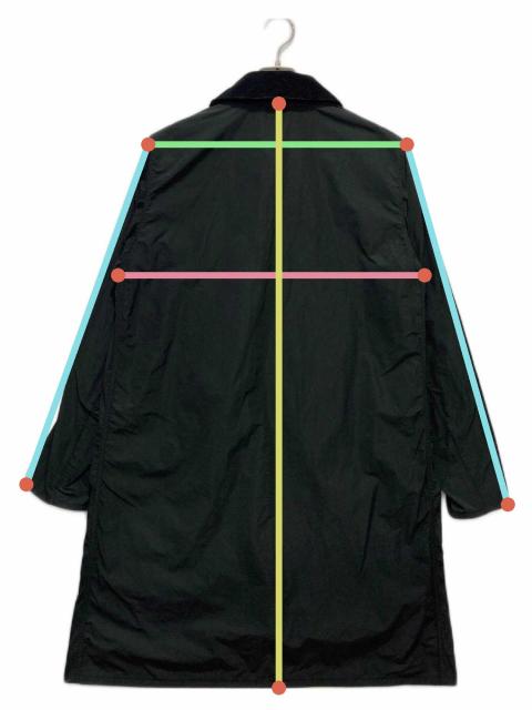 中古・古着通販】Barbour (バブアー) シェイプメモリーコート ネイビー