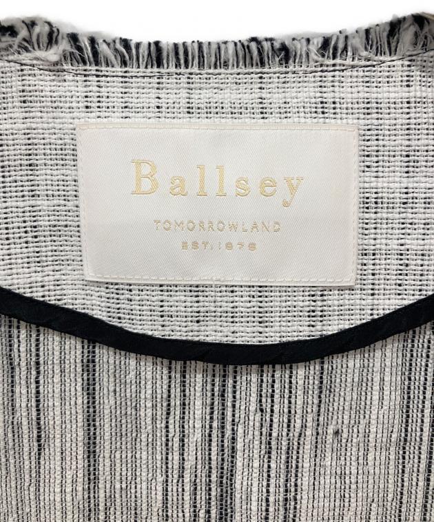 中古・古着通販】BALLSEY (ボールジィ) ロングスラブツイード クルー