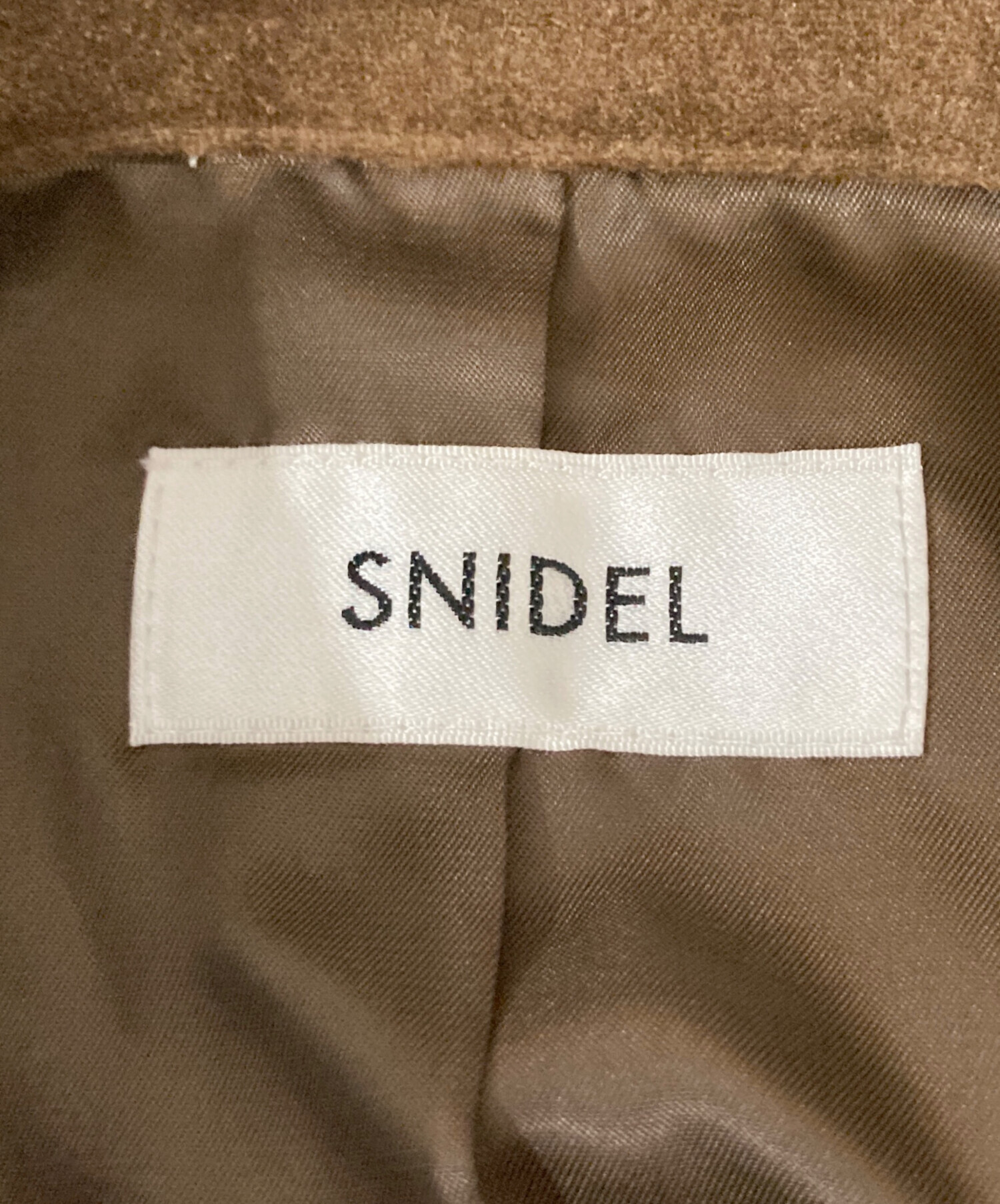 中古・古着通販】Snidel (スナイデル) バリエミドルブルゾン ブラウン