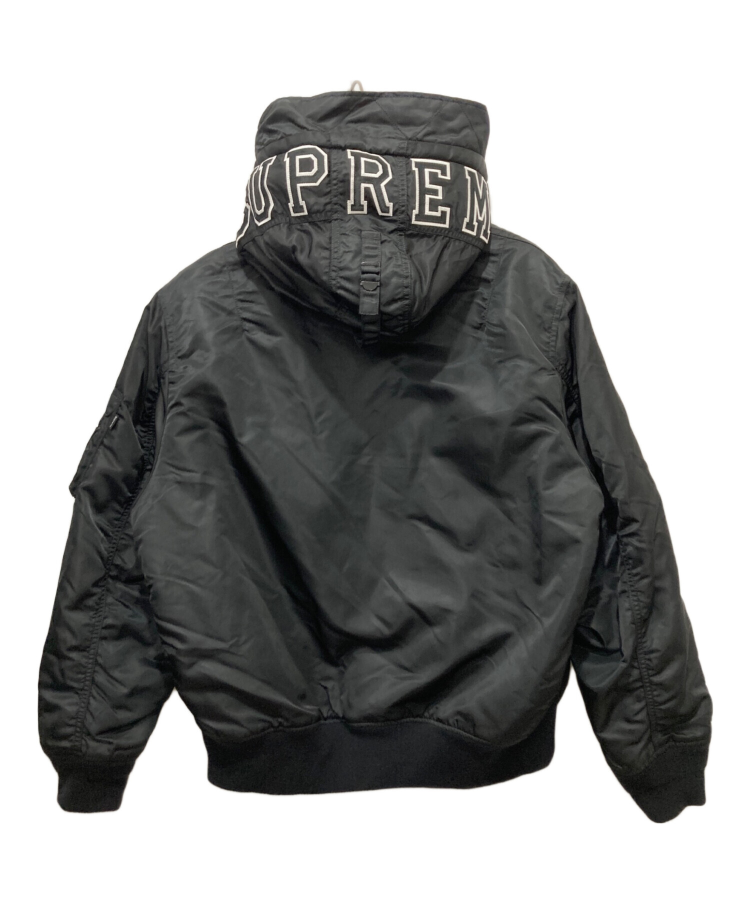 supreme Hooded MA-1 ブラック Lサイズ Supreme Ma1 Hooded | TikTok