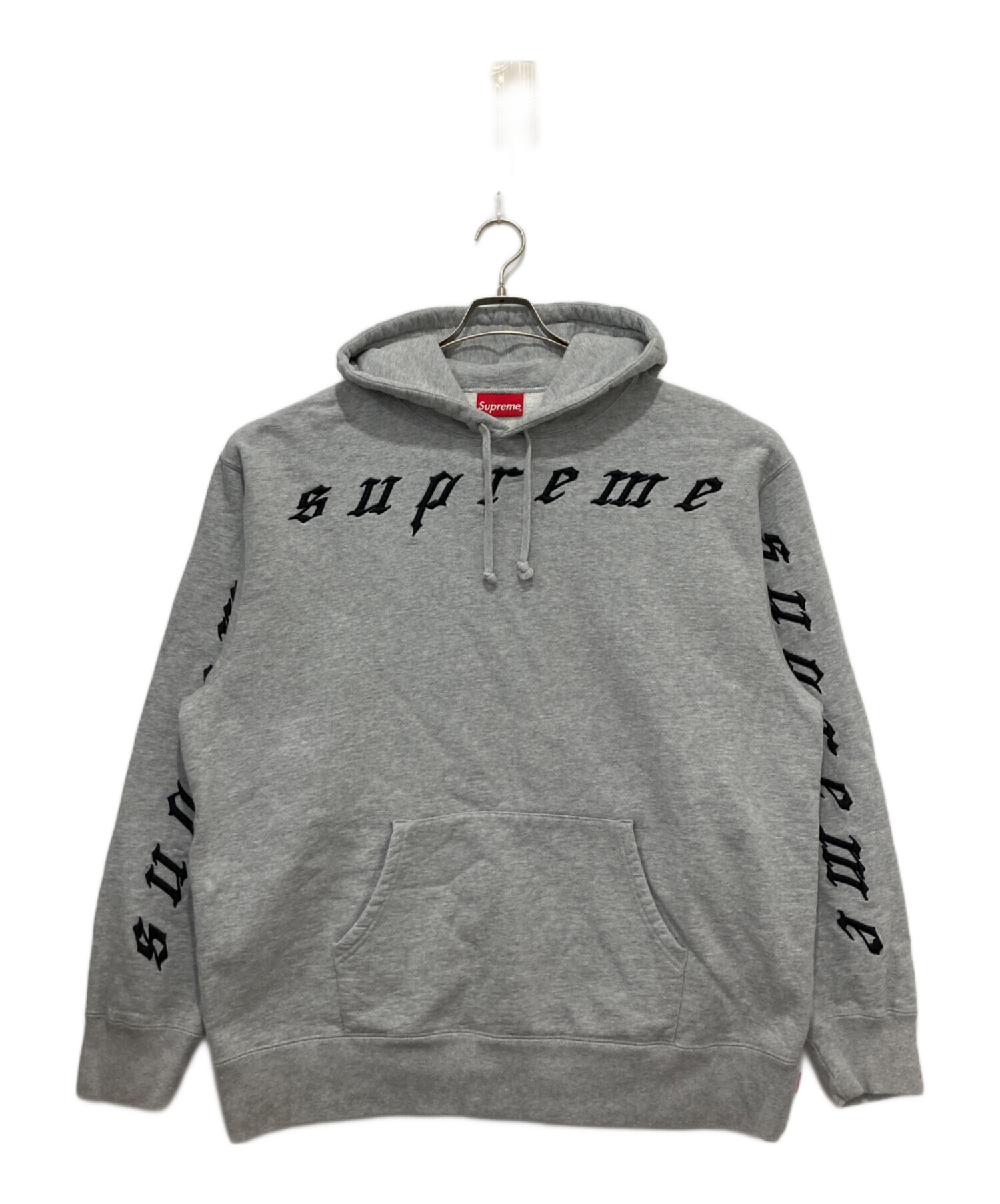 中古・古着通販】SUPREME (シュプリーム) Raised Embroidery Hooded 