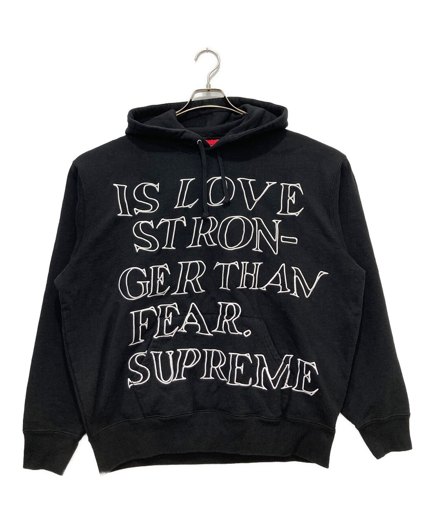 中古・古着通販】SUPREME (シュプリーム) Stronger Than Fear Hooded 