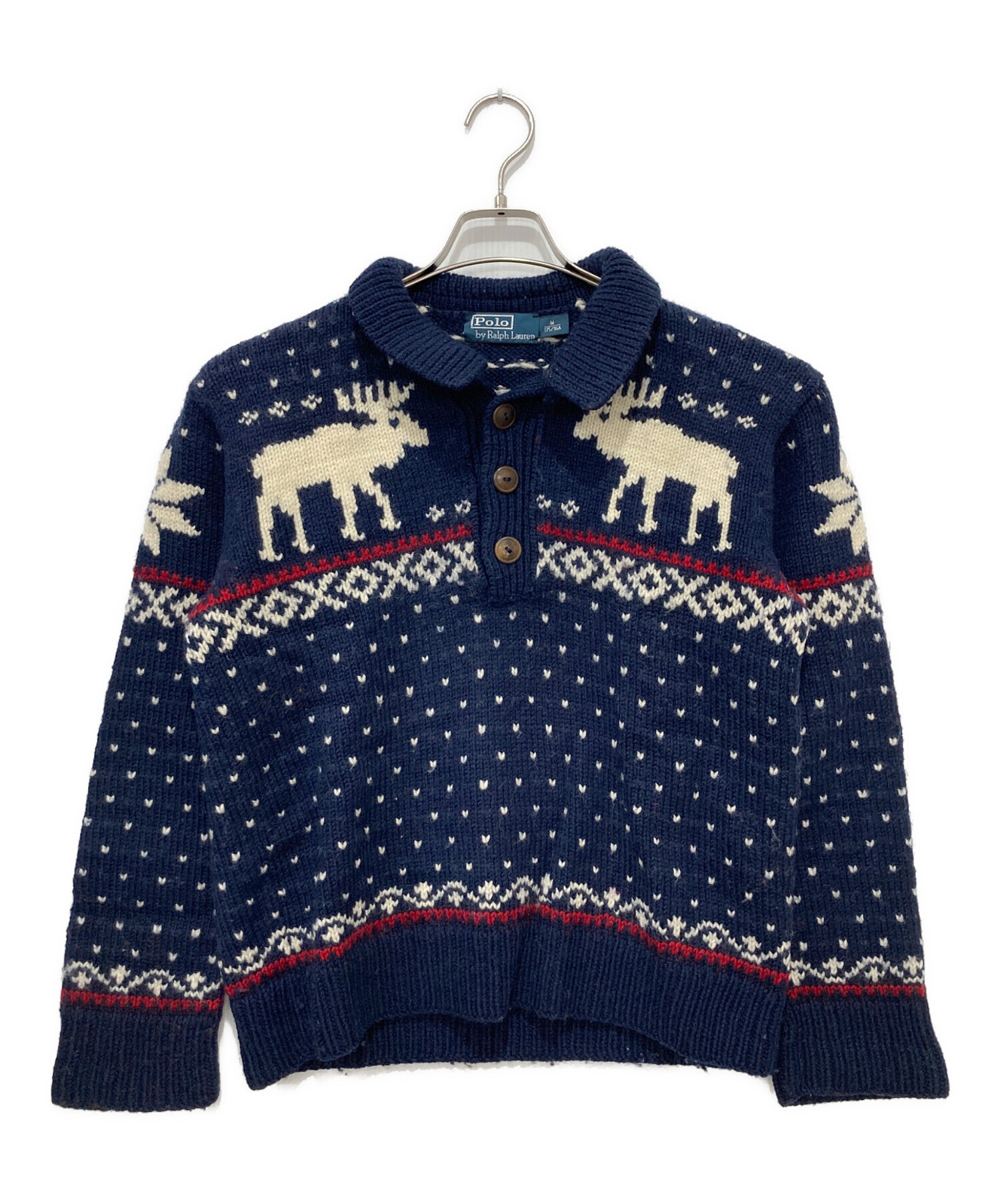 中古・古着通販】POLO RALPH LAUREN (ポロ・ラルフローレン) カウチン