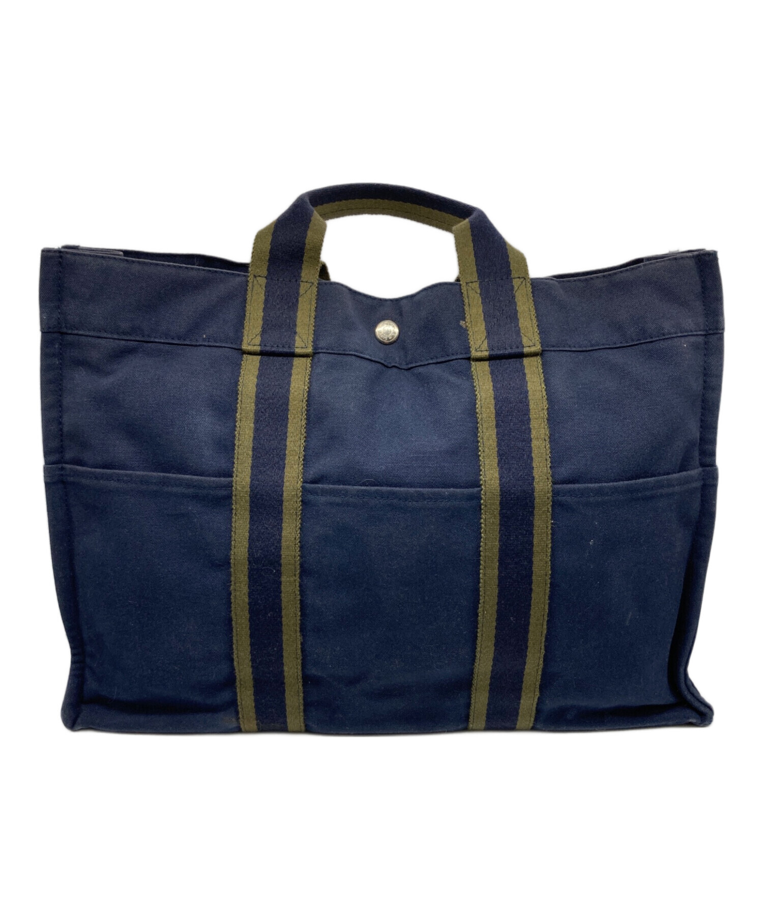 中古・古着通販】HERMES (エルメス) フールトゥトートMM グリーン 
