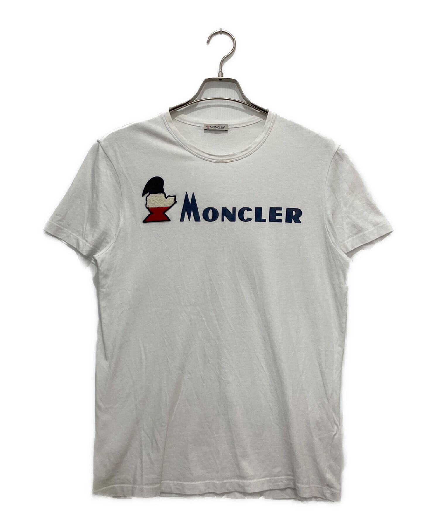 中古・古着通販】MONCLER (モンクレール) MAGLIA T-SHIRT ホワイト