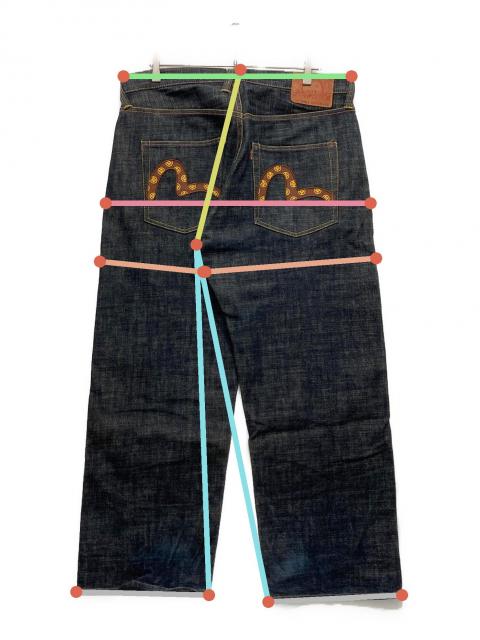 中古・古着通販】EVISU (エビス) デニムパンツ/家紋 インディゴ