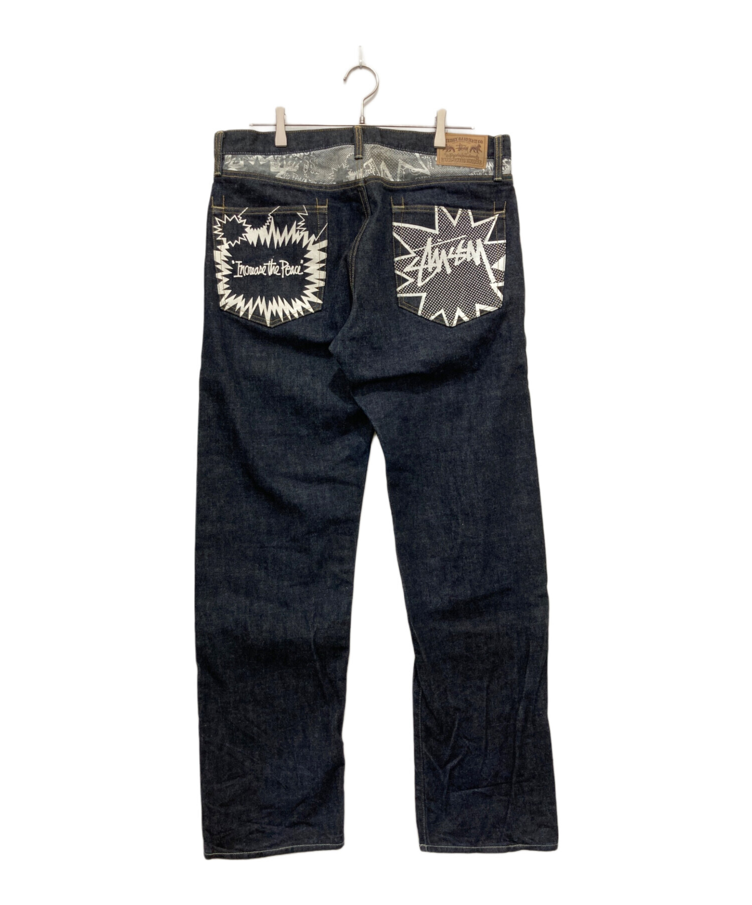 Stussy Increase the Peace デニムパンツ Stussy デニム パンツ 38 