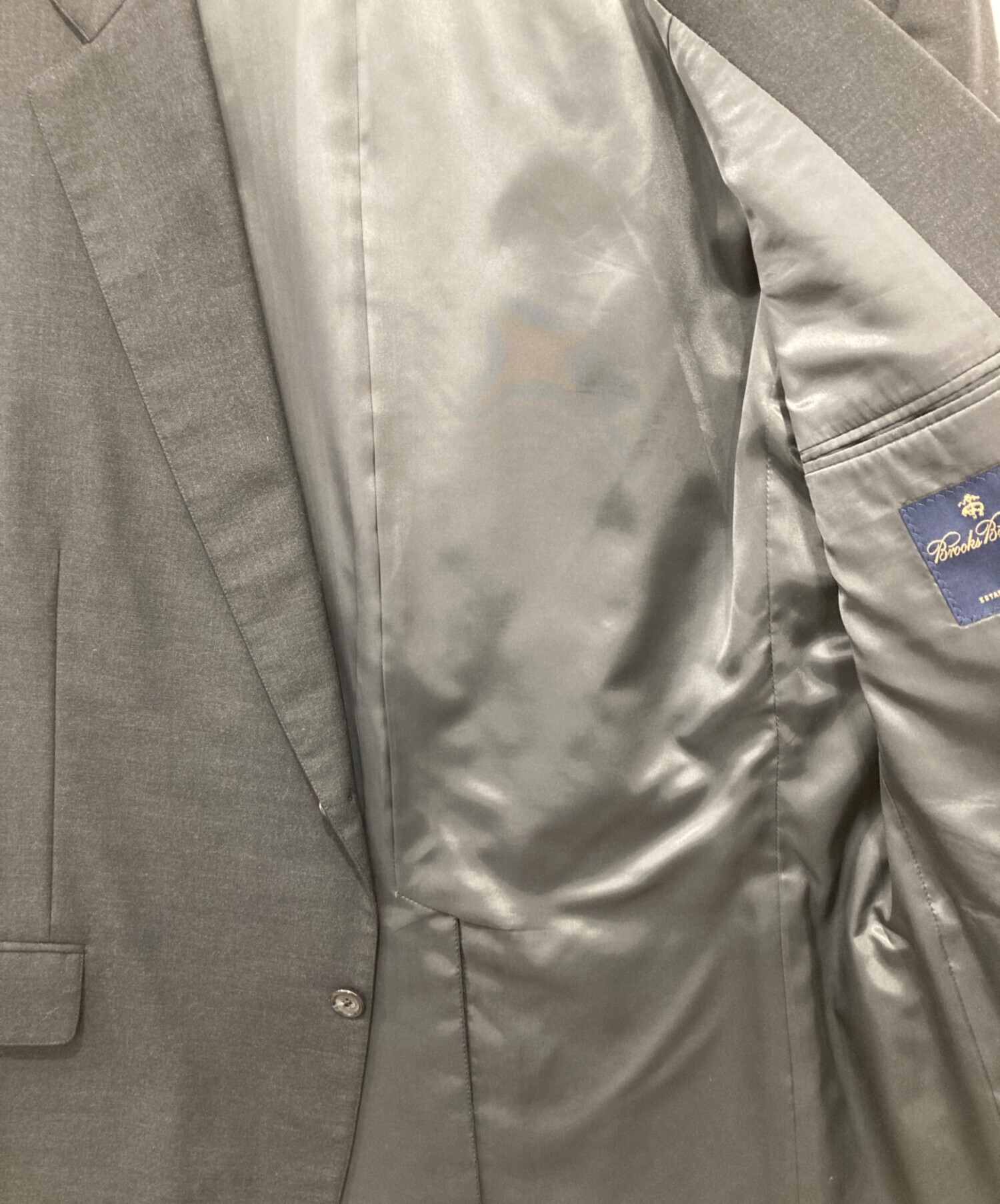 【未使用•タグ付✨】ブルックスブラザーズ スーツセットアップ BOXタグ グレー 中古・古着通販】346 BROOKS BROTHERS (346 ブルックスブラザーズ