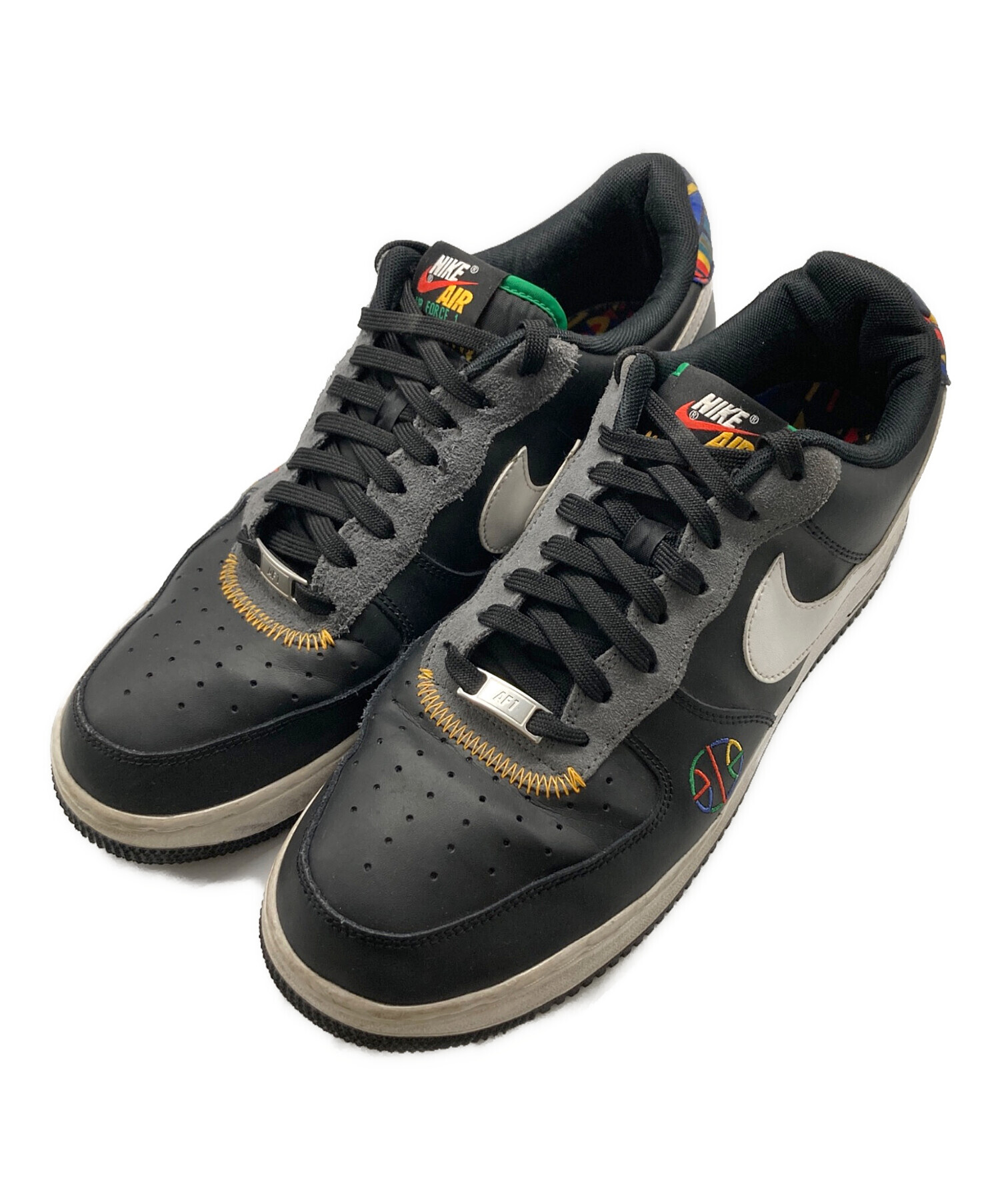 中古・古着通販】NIKE (ナイキ) AIR FORCE 1 07 LV8 ブラック サイズ 