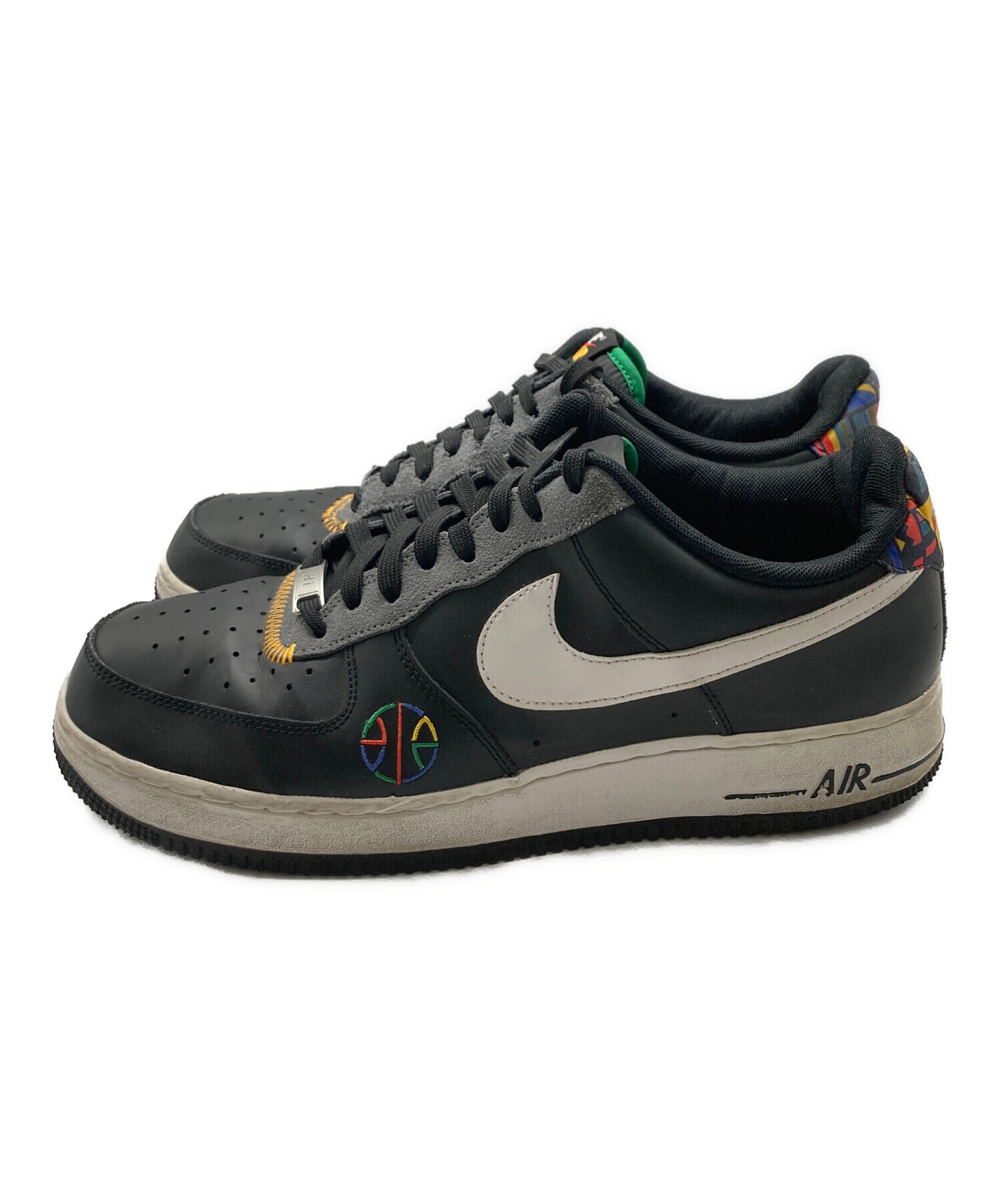 中古・古着通販】NIKE (ナイキ) AIR FORCE 1 07 LV8 ブラック サイズ 