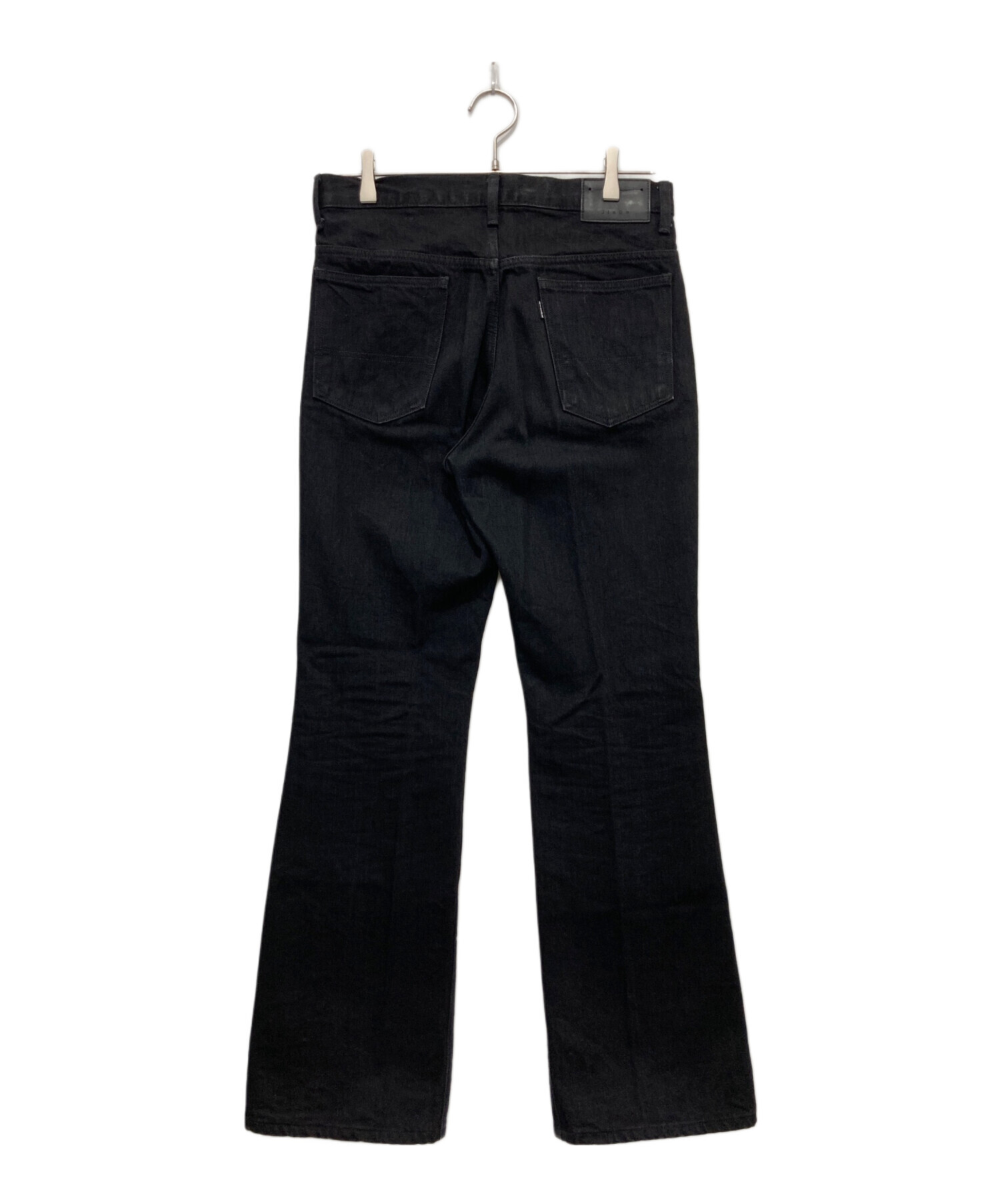 中古・古着通販】jieda (ジエダ) OW FLARE DENIM PANTS ブラック 