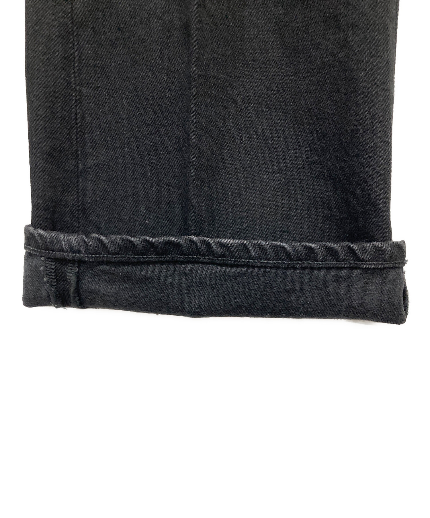中古・古着通販】jieda (ジエダ) OW FLARE DENIM PANTS ブラック 