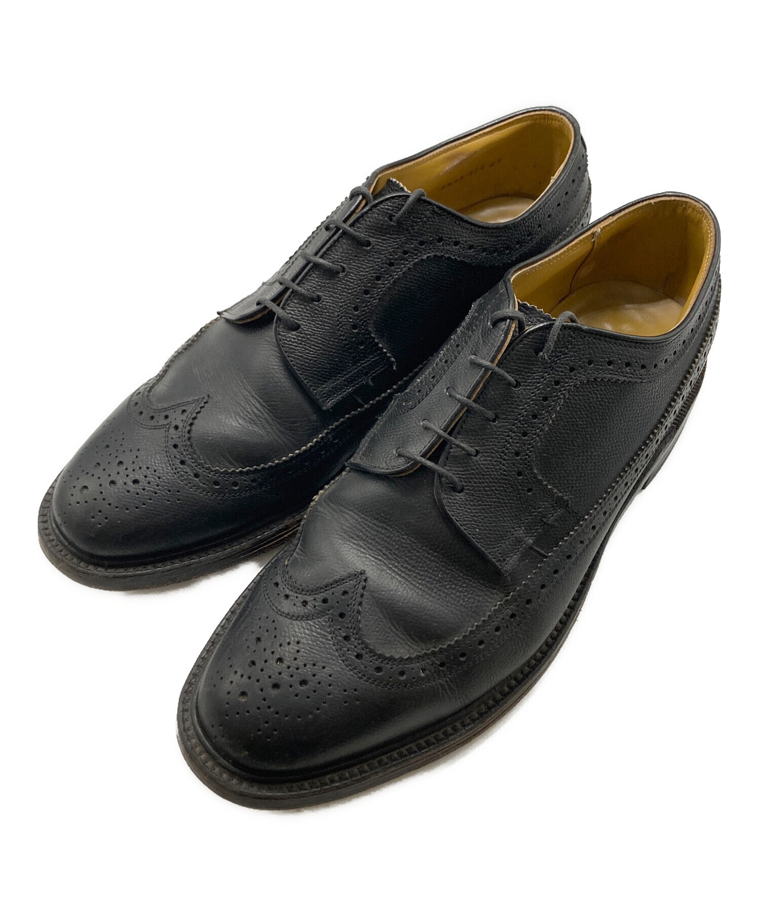 未使用 REGAL リーガル JW41 ウイングチップレ ザーシューズ 27.0 中古・古着通販】REGAL (リーガル) ウィングチップシューズ ブラック