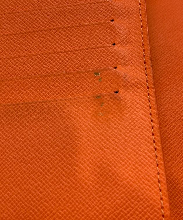 中古・古着通販】LOUIS VUITTON (ルイ ヴィトン) 長財布 オレンジ