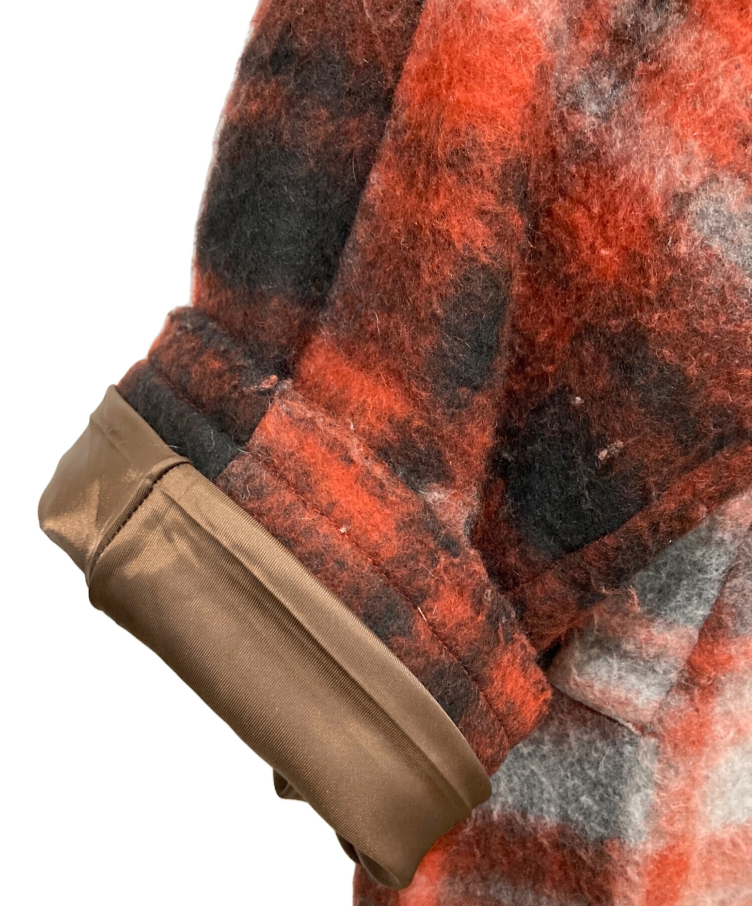 BEAMS BOY / スライバー タータンチェック　オレンジ 中古・古着通販】BEAMS BOY (ビームスボーイ) スライバー タータン