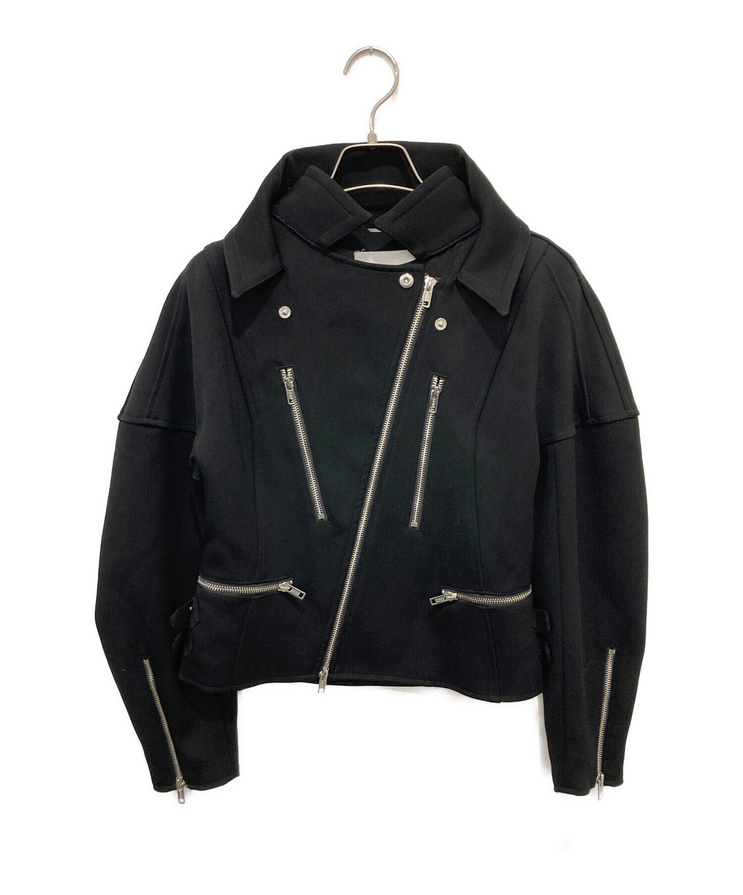 3.1 Phillip Lim ブラック ジャケット サイズ0 中古・古着通販】3.1 phillip lim (スリーワンフィリップリム