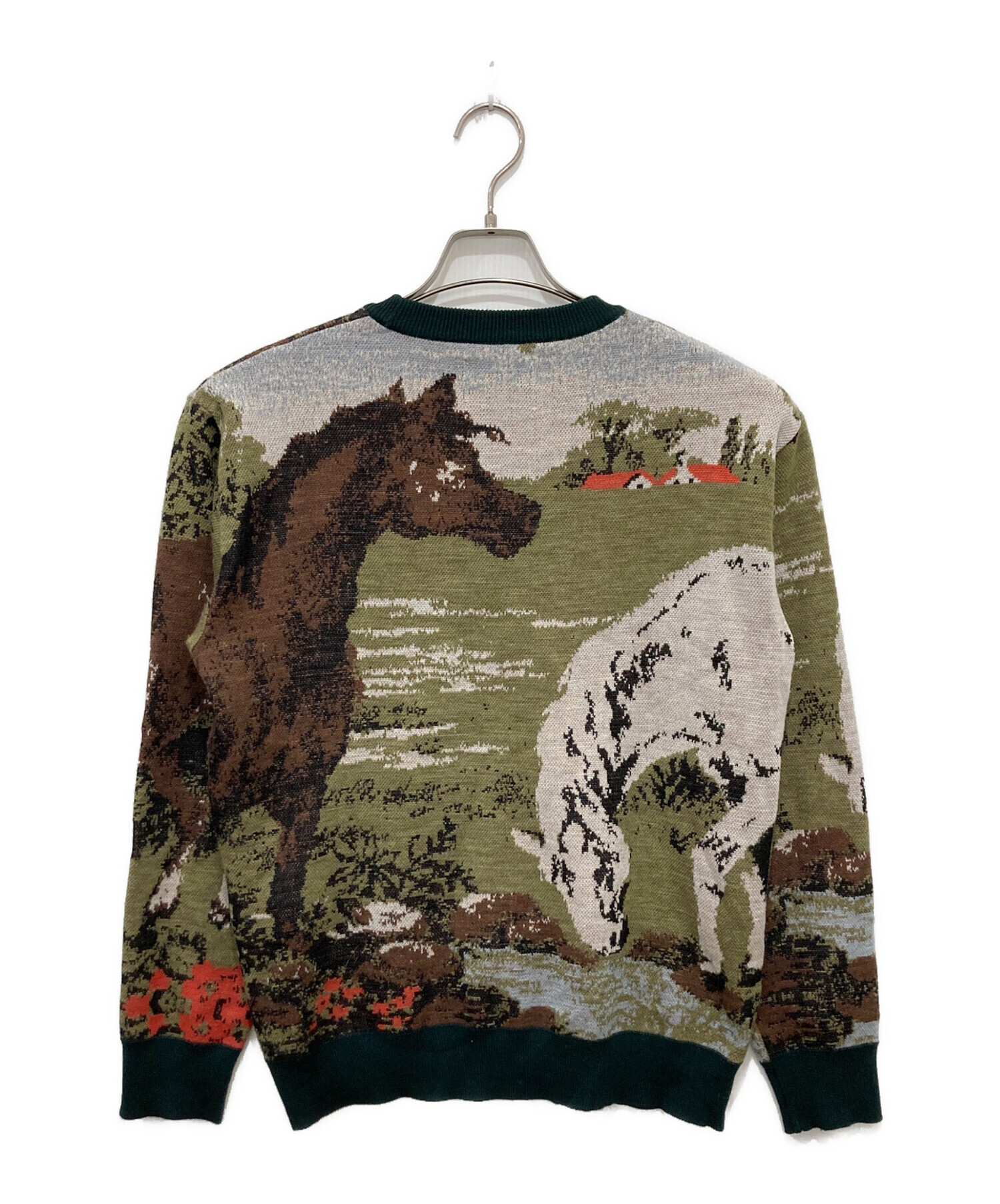 中古・古着通販】son of the cheese (（サノバチーズ）) Horse Knit 