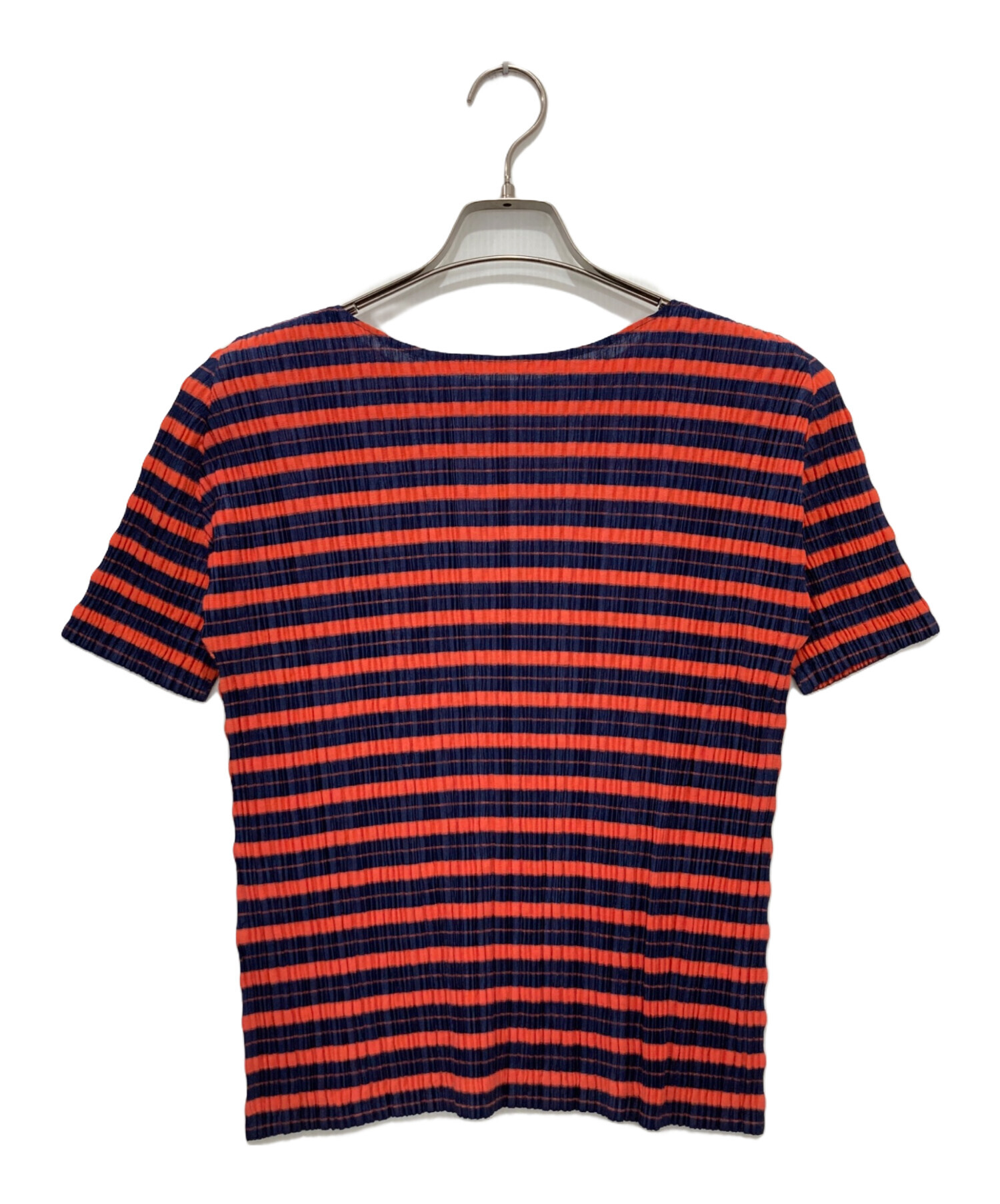 中古・古着通販】PLEATS PLEASE (プリーツプリーズ) ボーダー 中古・古着通販】PLEATS PLEASE (プリーツプリーズ) ボーダー
