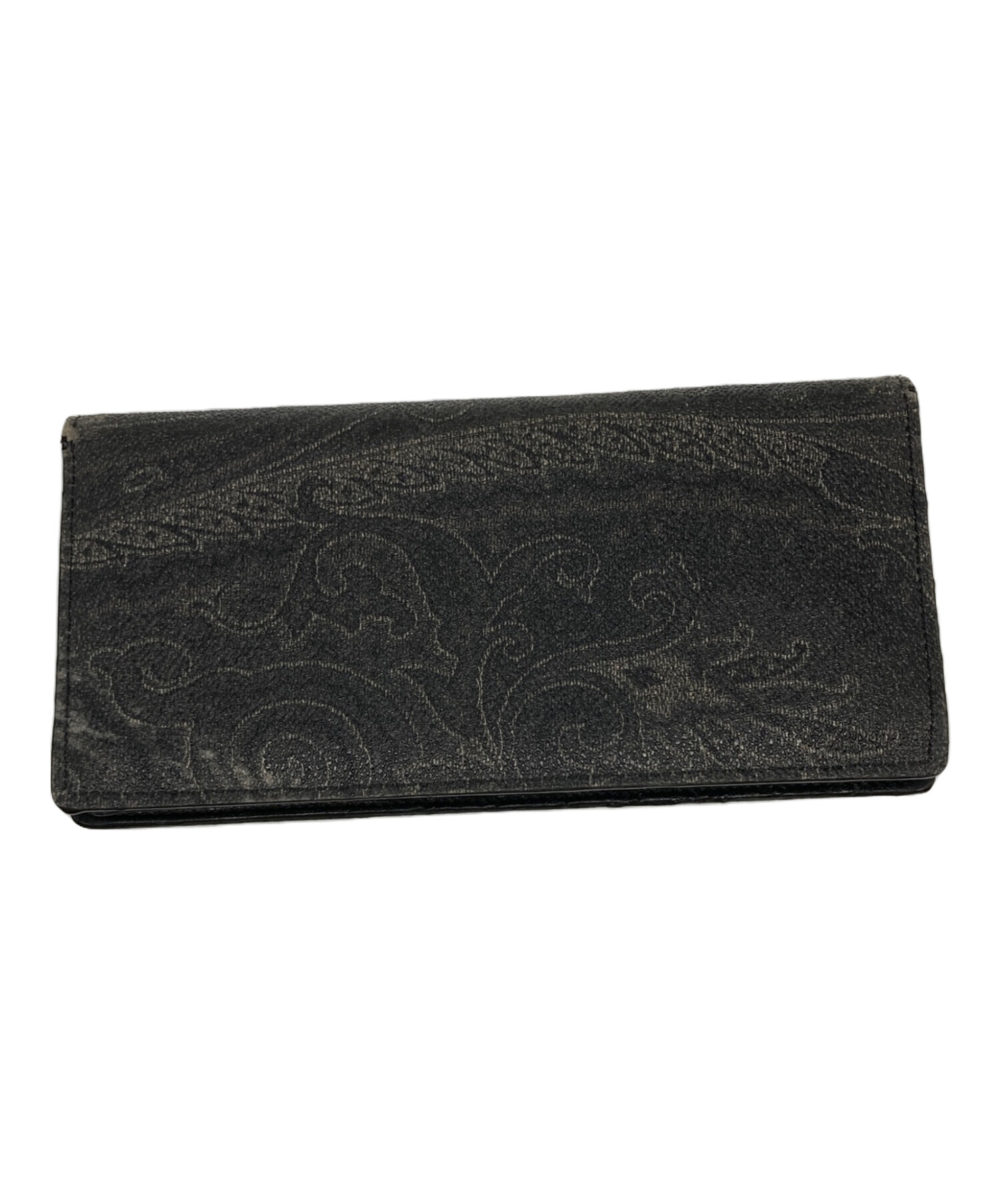中古・古着通販】ETRO (エトロ) 長財布 ブラック｜ブランド・古着通販 