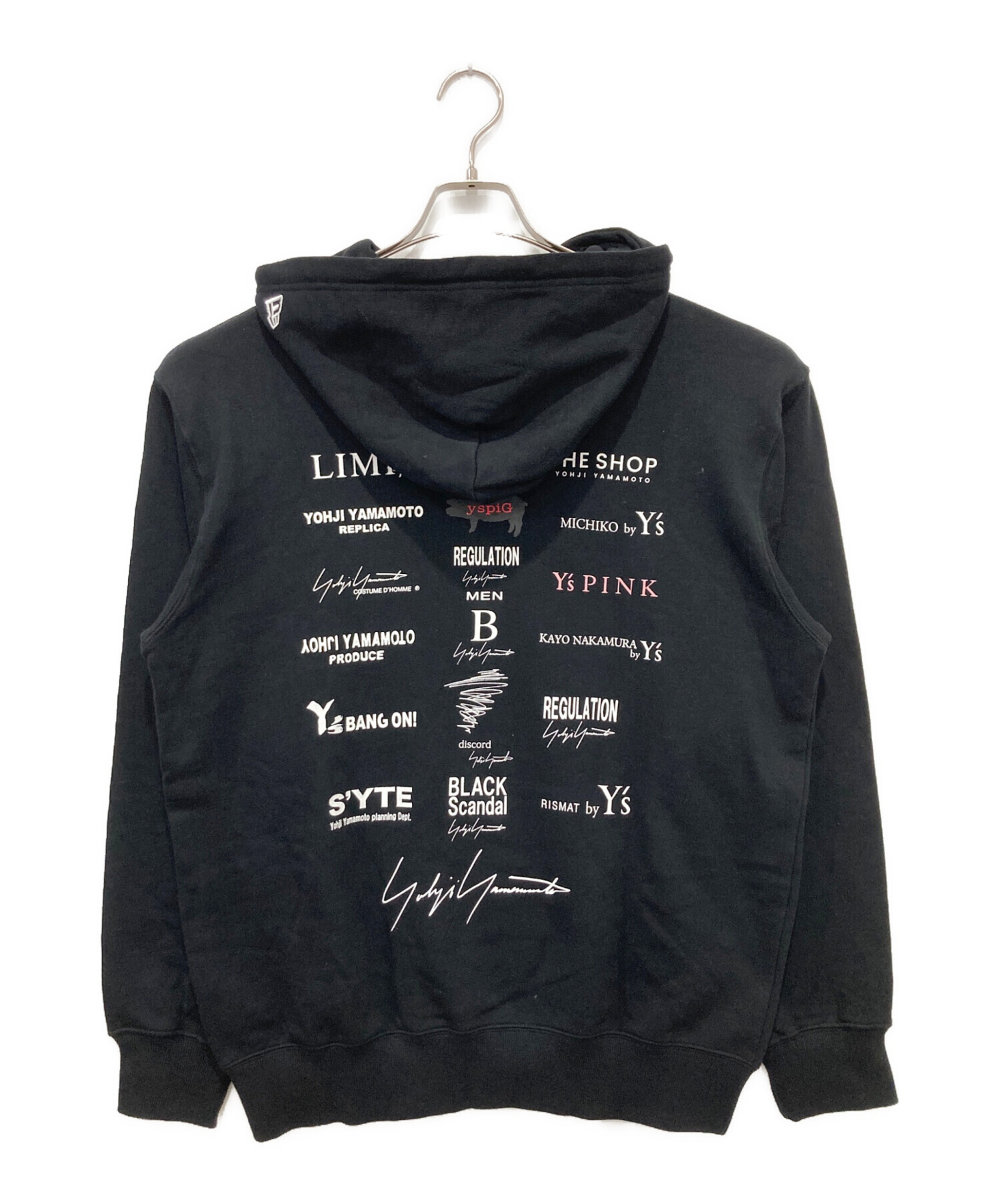New Era yohji yamamotoパーカー Y's × New Era SWEAT PULLOVER HOODIE