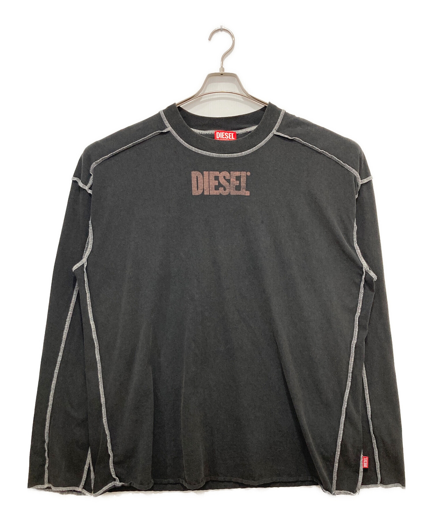 中古・古着通販】DIESEL (ディーゼル) T-Craor-Ls ブラック サイズ:XXL 
