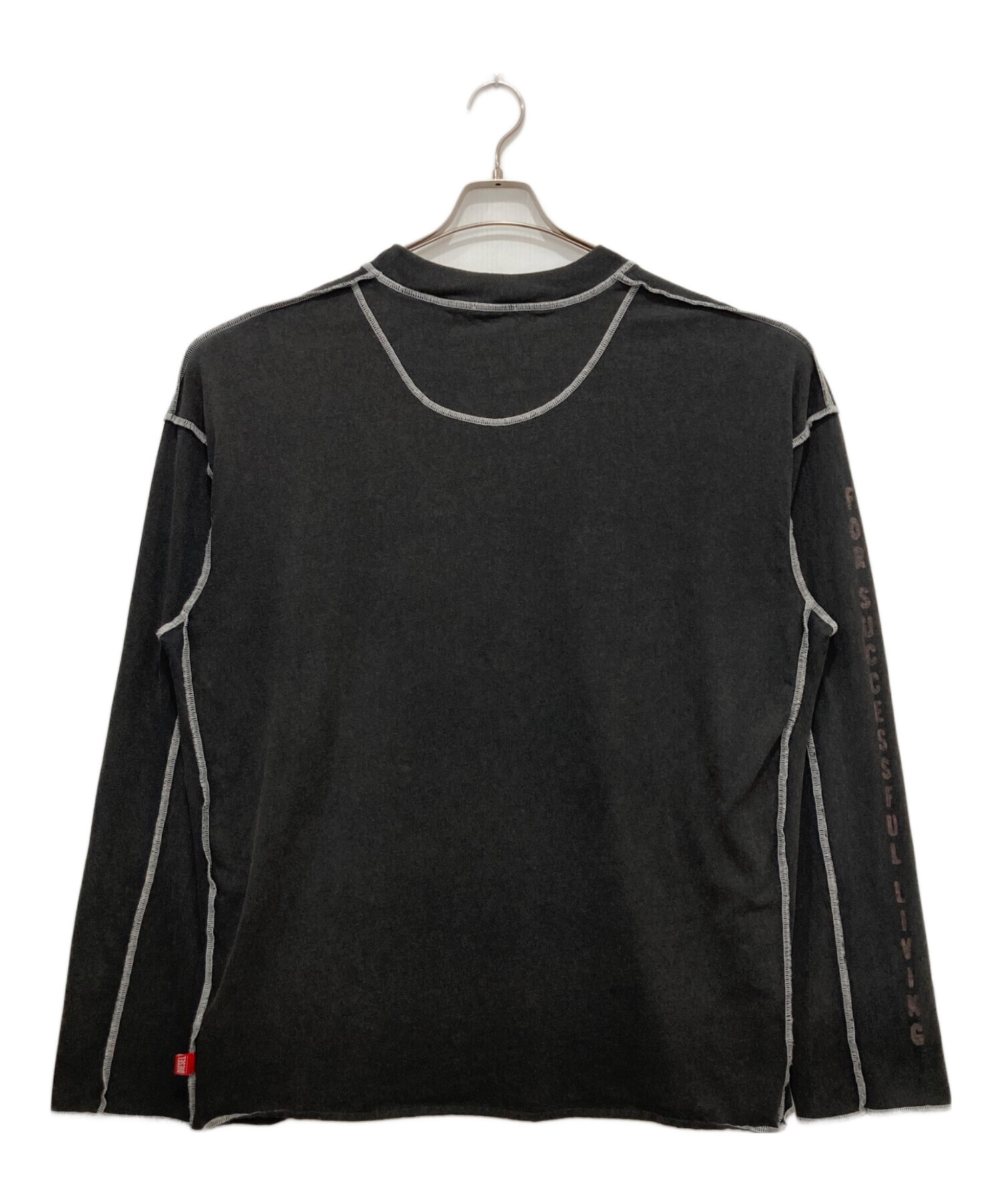 中古・古着通販】DIESEL (ディーゼル) T-Craor-Ls ブラック サイズ:XXL 