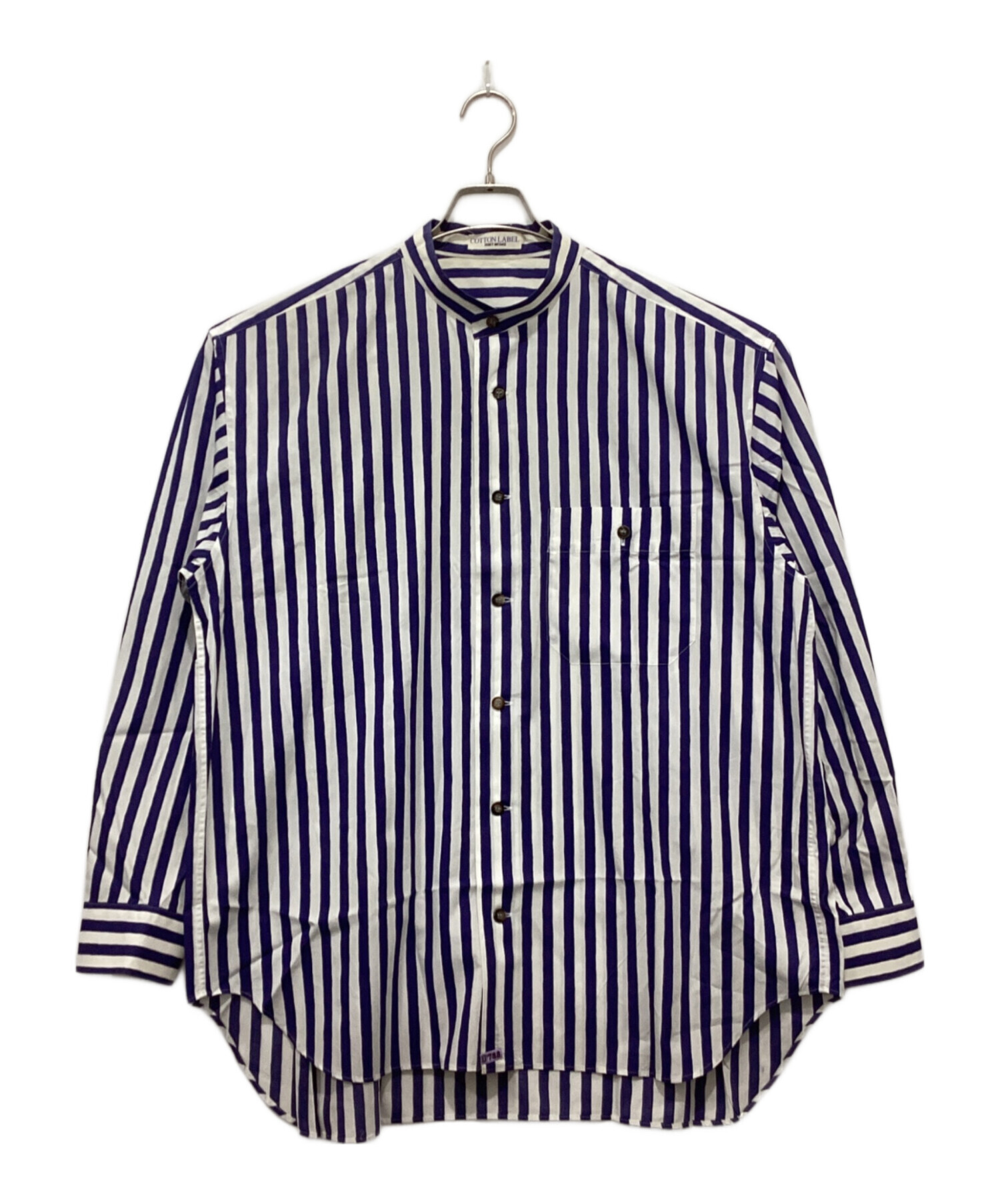 中古・古着通販】ISSEY MIYAKE (イッセイミヤケ) ストライプシャツ