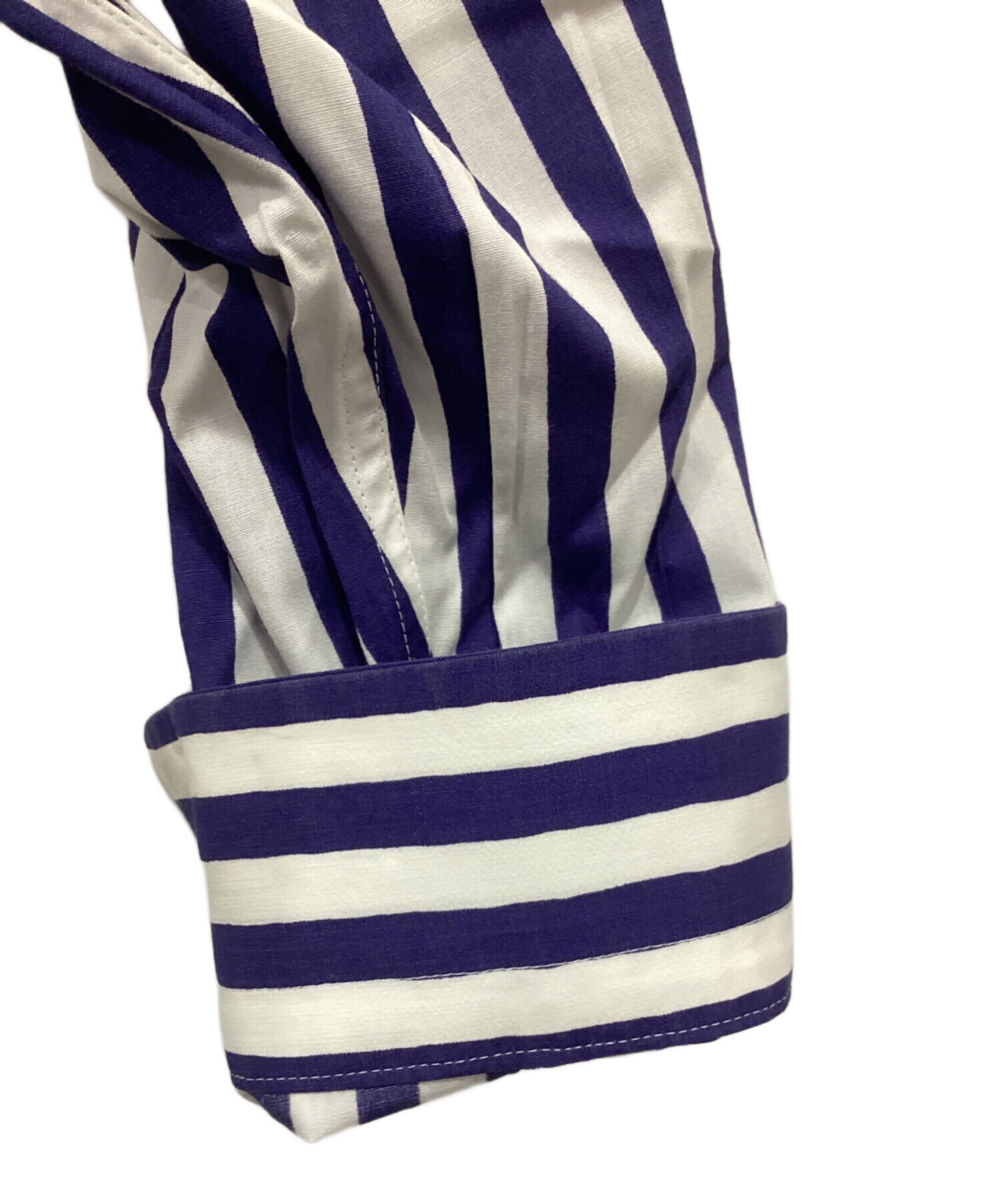 中古・古着通販】ISSEY MIYAKE (イッセイミヤケ) ストライプシャツ