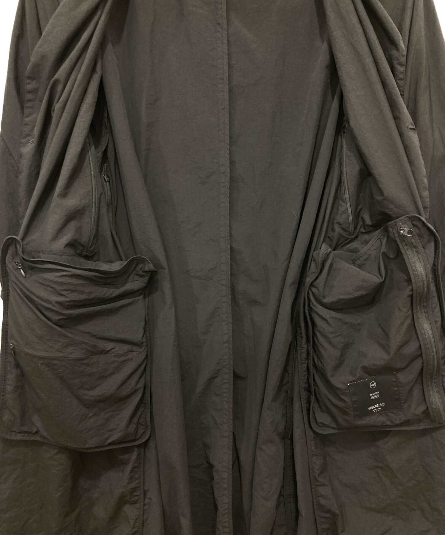 中古・古着通販】teatora (テアトラ) DEVICE COAT PACKABLE ブラック 