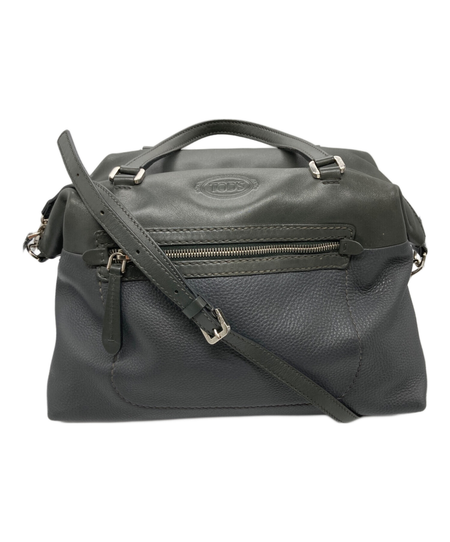 中古・古着通販】TOD'S (トッズ) 2WAYショルダーバッグ グレー