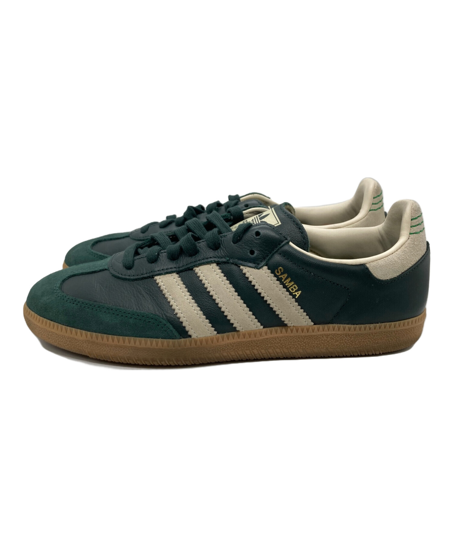中古・古着通販】adidas (アディダス) ローカットスニーカー/グリーン 