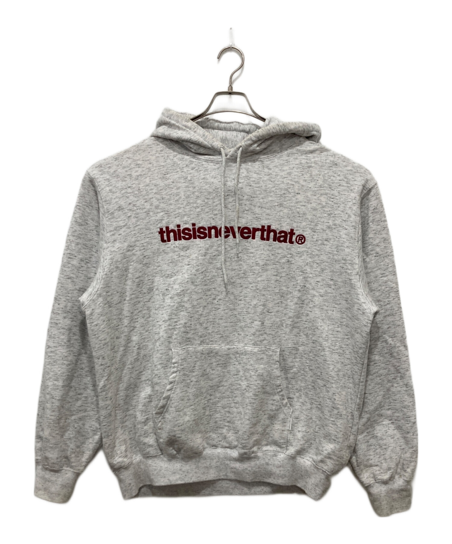 thisisneverthat グレー Mサイズ パーカー正規品 中古・古着通販】thisisneverthat (ディスイズネバーザット) プル