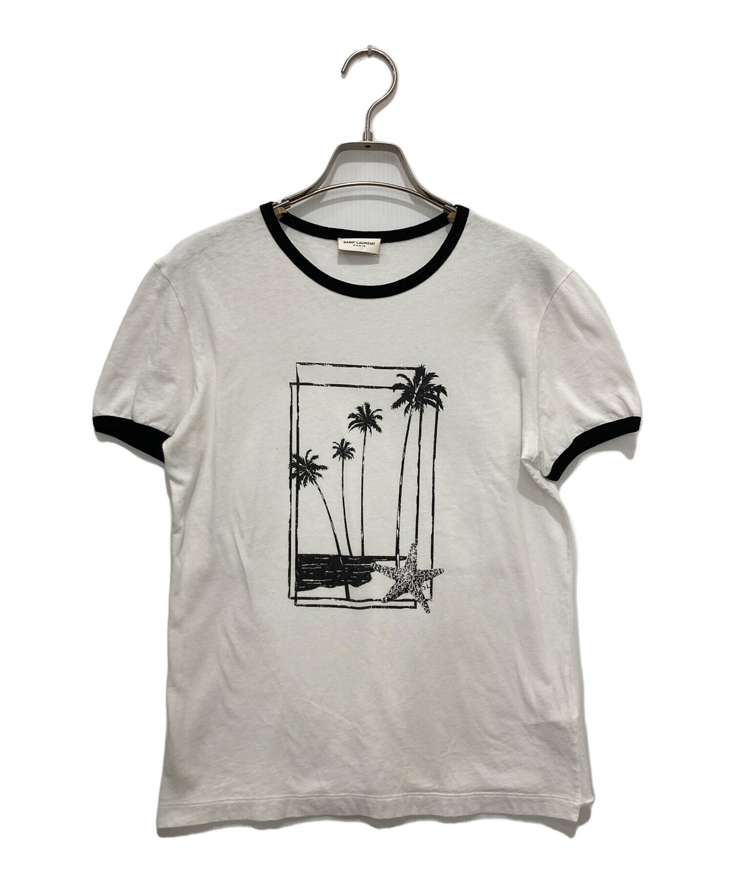 中古・古着通販】Saint Laurent Paris (サンローランパリ) リンガーT 