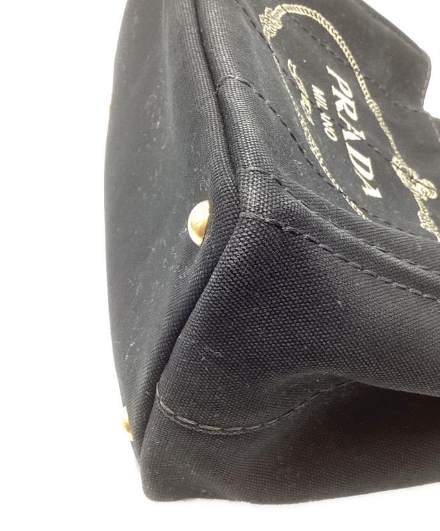 中古・古着通販】PRADA (プラダ) カナパ/トートバッグ ブラック