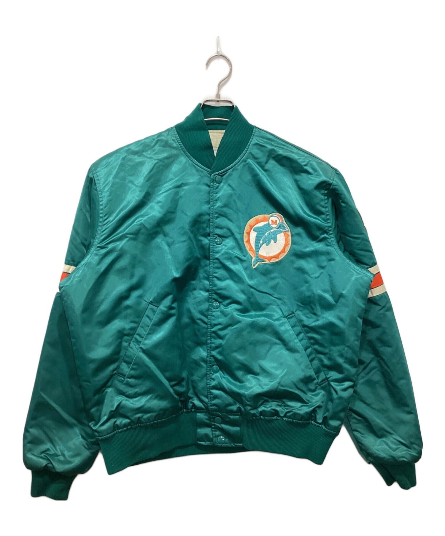 中古・古着通販】STARTER (スターター) スタジャン グリーン サイズ:L