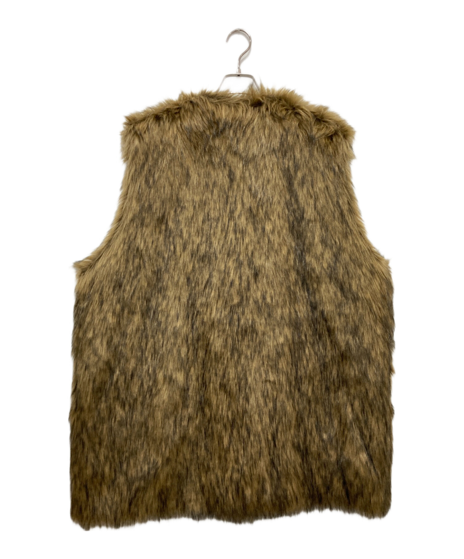 seyto 　Jacquard cut fake fur vest seyto ファーベスト seyto（セイト）の「Jacquard cut fake fur vest