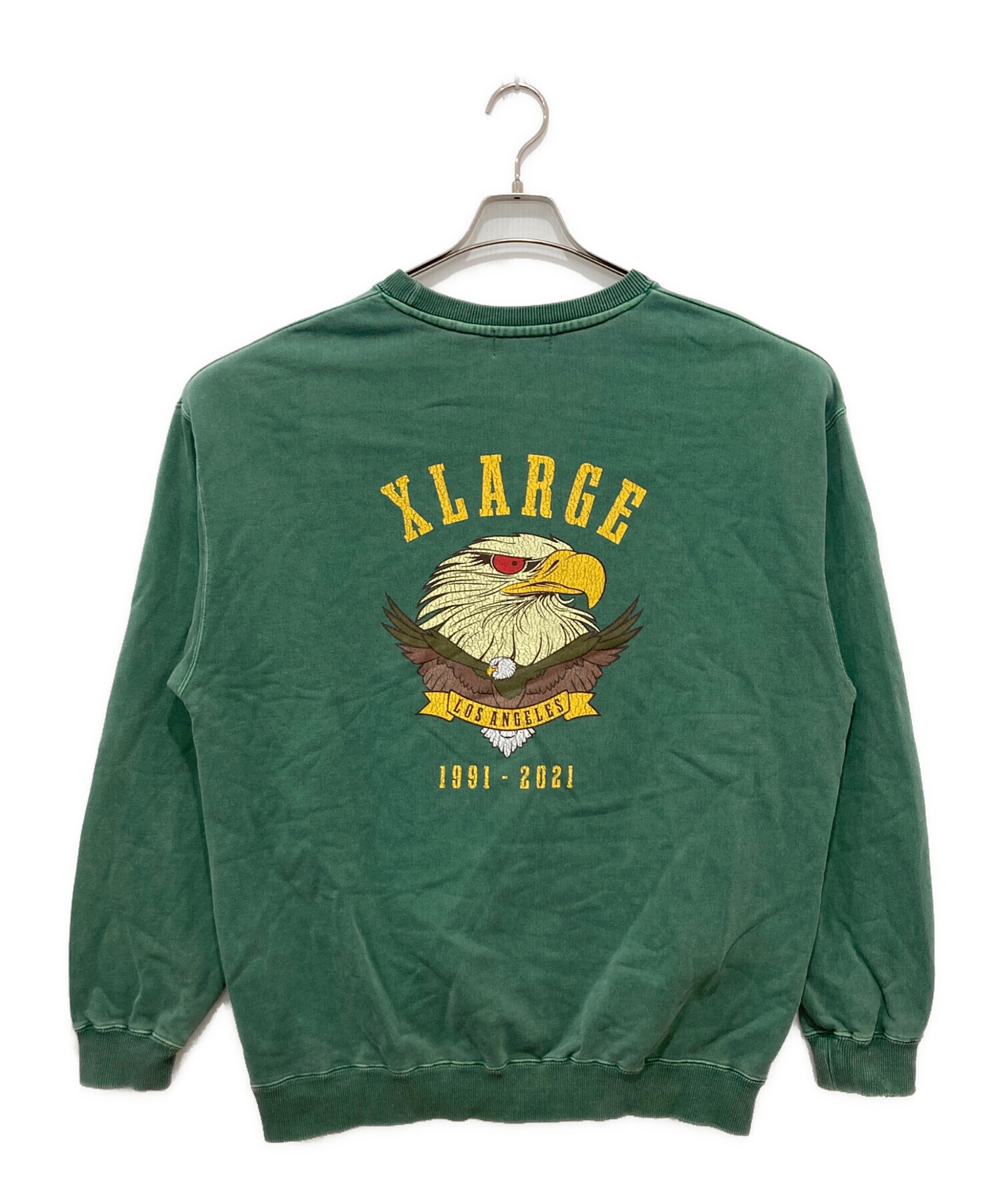 中古・古着通販】X-LARGE (エクストララージ) イーグルロゴピグメント 