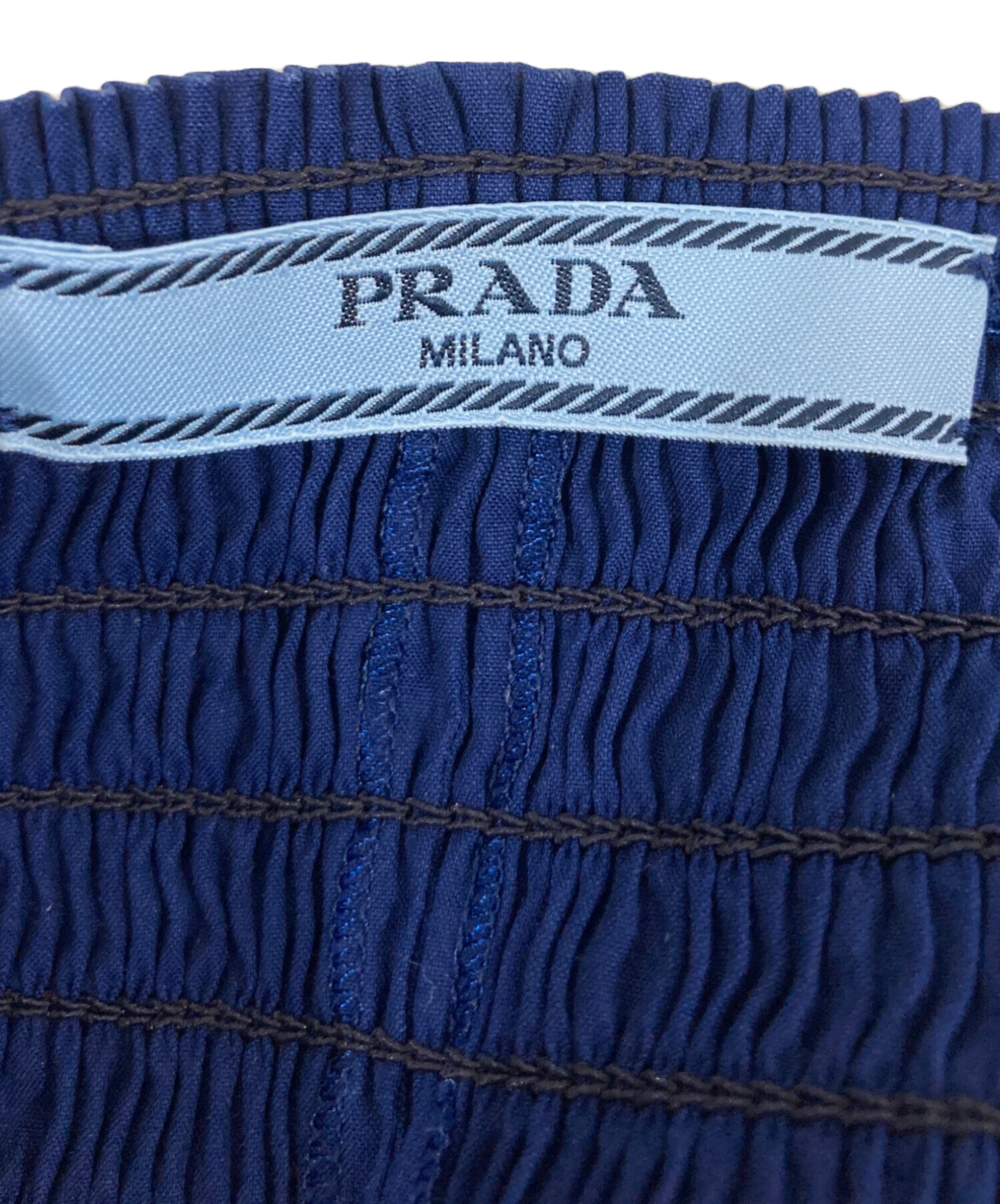 中古・古着通販】PRADA (プラダ) フレアスカート ブルー サイズ:44