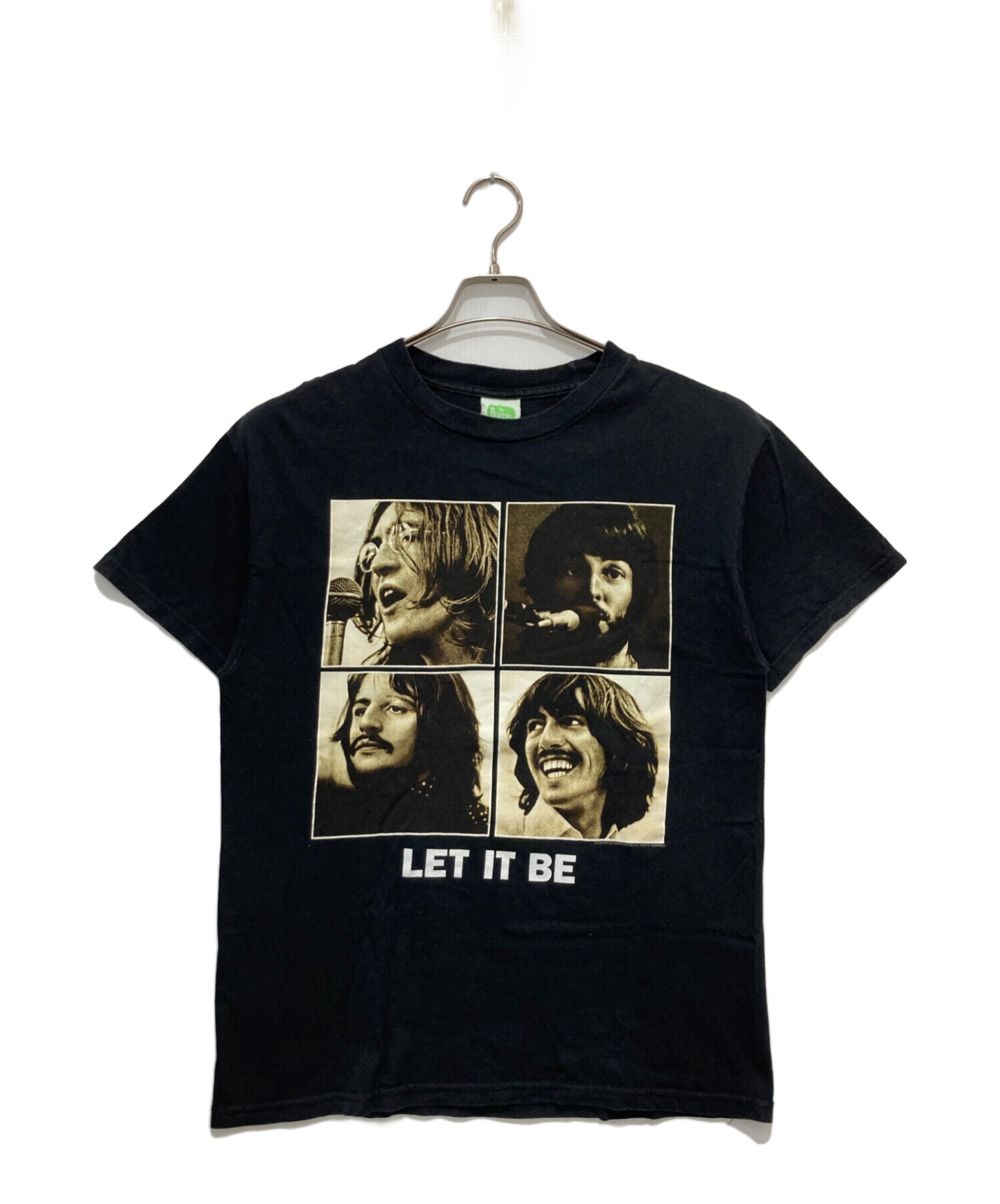 中古・古着通販】THE BEATLES (ビートルズ) バンドTシャツ ブラック 
