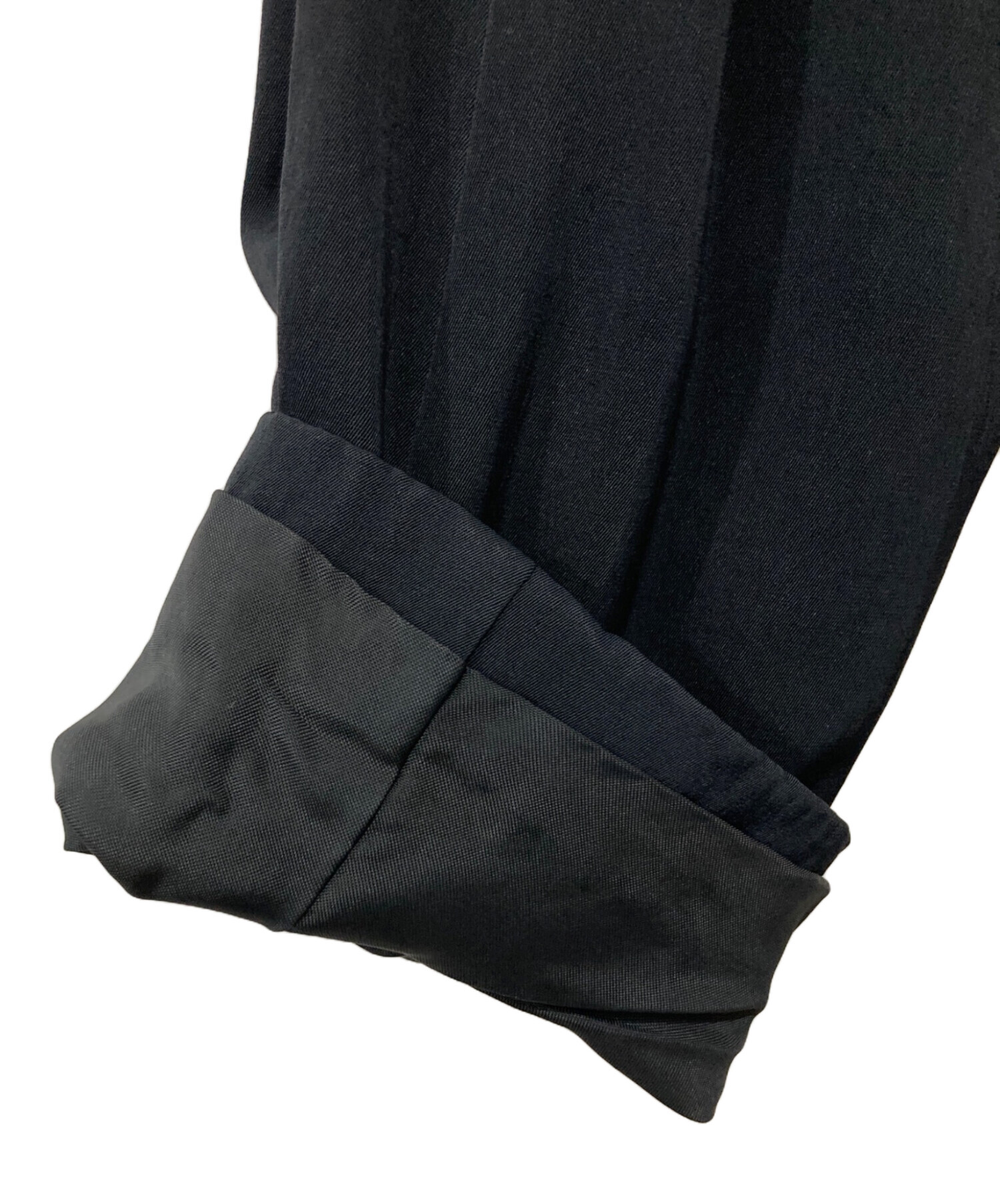中古・古着通販】Y's (ワイズ) チェスターコート ブラック サイズ:下記