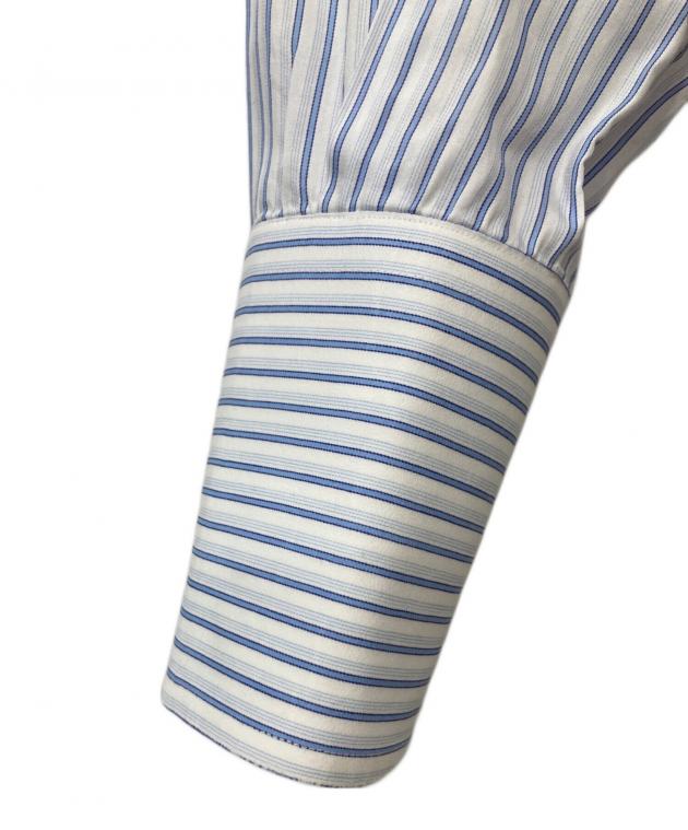 中古・古着通販】GUCCI (グッチ) ストライプシャツ ブルー サイズ:38