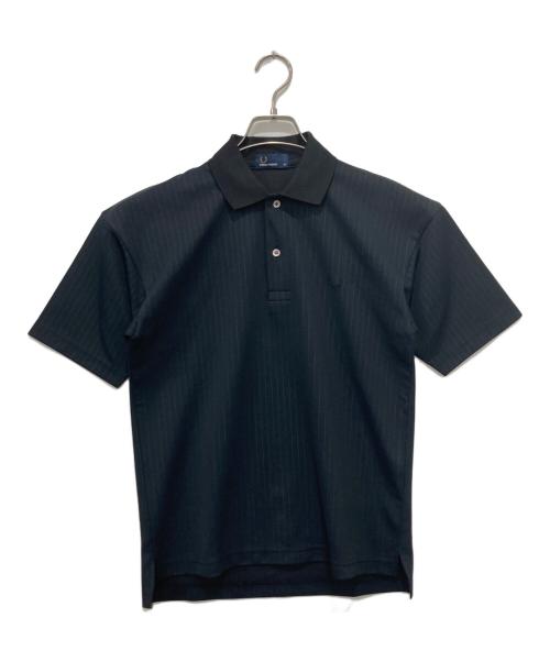 未使用　FRED PERRY フレッドペリー ポロシャツ 黒　刺繍　38 中古・古着通販】FRED PERRY (フレッドペリー) ポロシャツ ブラック