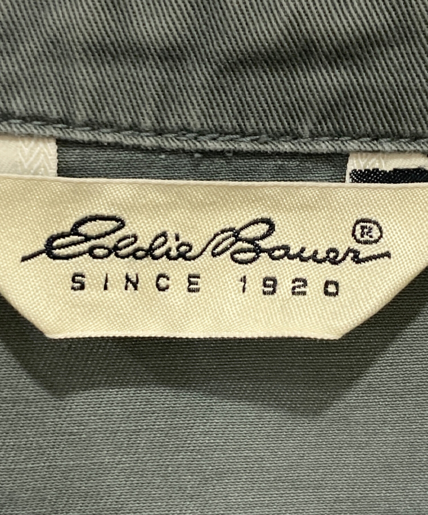 80s USA製 Eddie Bauer ドリズラージャケット カーキ S 80s USA製 Eddie Bauer ドリズラージャケット カーキ S 80s USA製