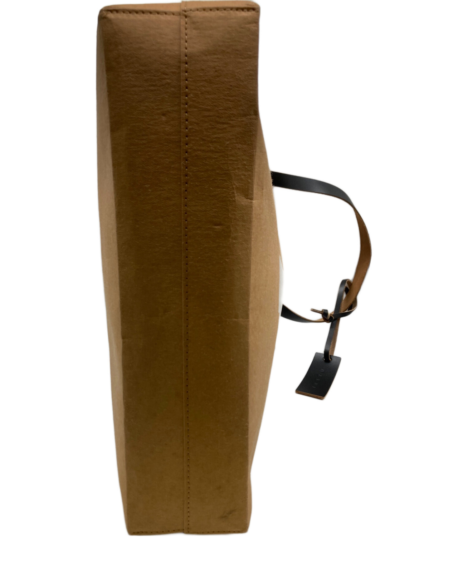中古・古着通販】MARNI (マルニ) ペーパートートバッグ ベージュ