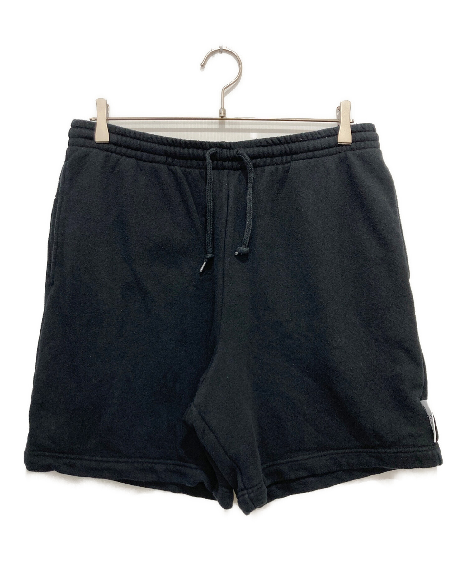 WTAPS ハーフパンツ ブラック 中古・古着通販】WTAPS (ダブルタップス) スウェットハーフパンツ