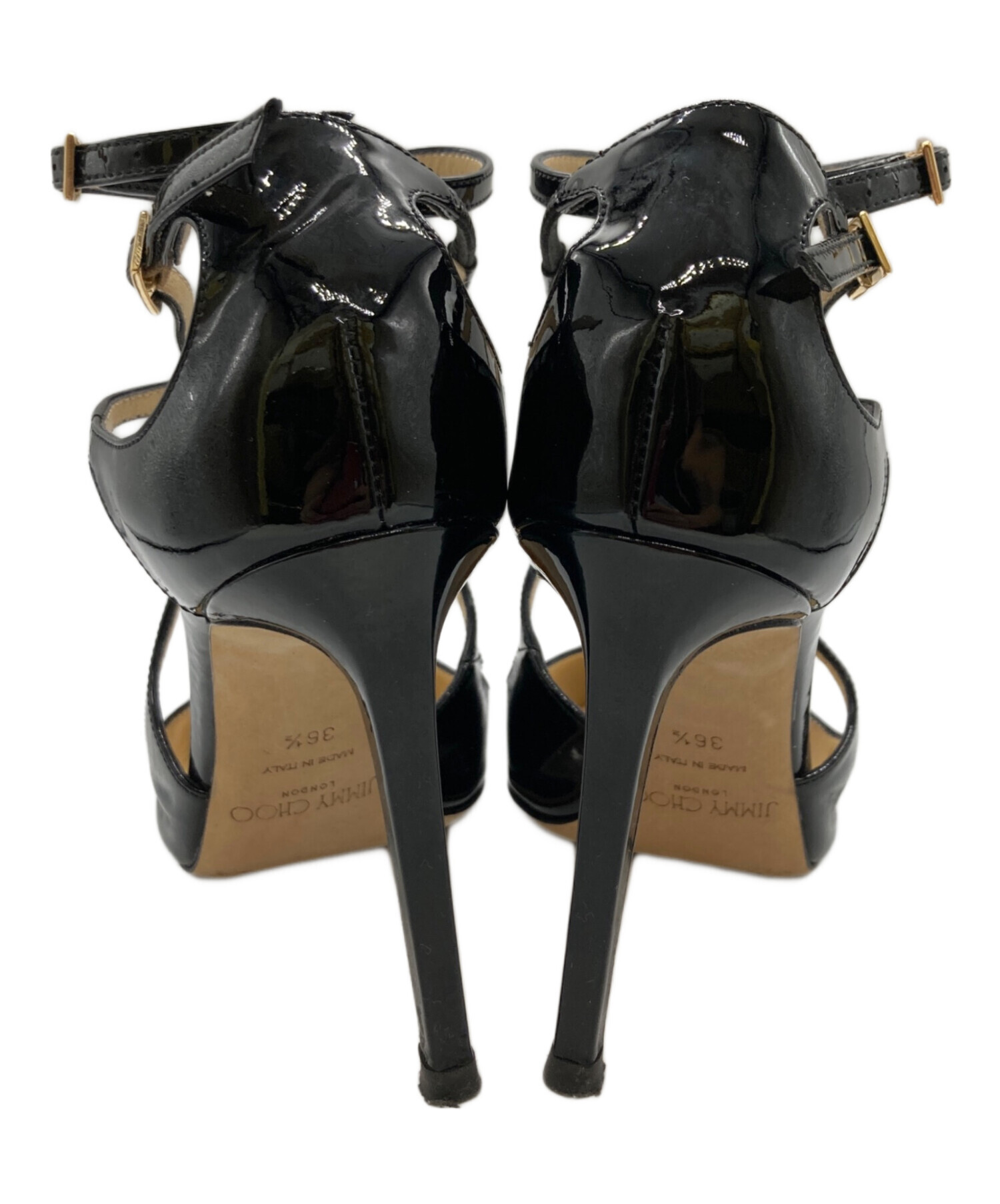 中古・古着通販】JIMMY CHOO (ジミーチュウ) LANCER 100 ブラック 