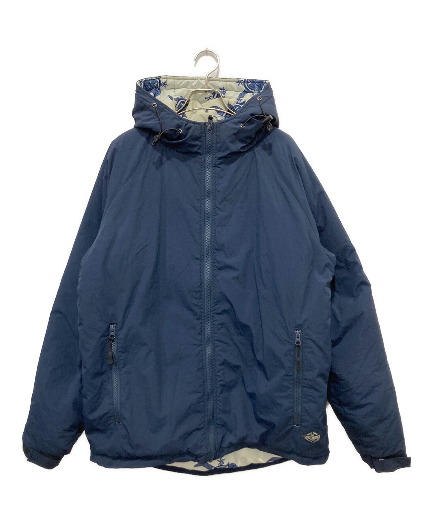 中古・古着通販】CLUCT (クラクト) 中綿ジャケット ネイビー サイズ:L 