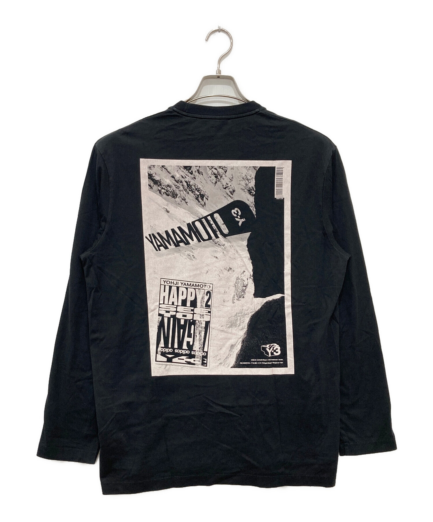 中古・古着通販】Y-3 (ワイスリー) U CH2 ZINE PAGE-2 LS TEE ブラック 