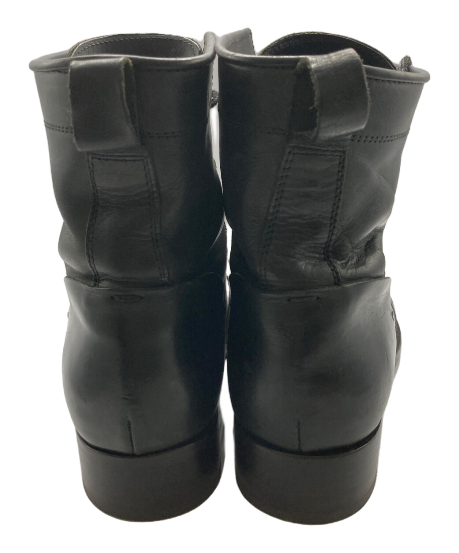 中古・古着通販】BUTTERO (ブッテロ) レースアップブーツ ブラック